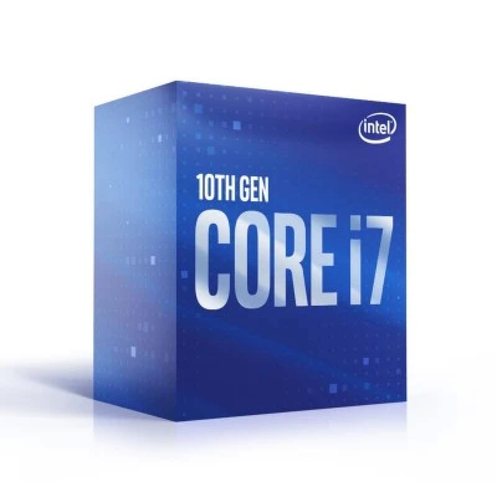 Procesador Intel Core i7-10700, 2.9 GHZ, 16MB, LGA 1200, 10th generacion