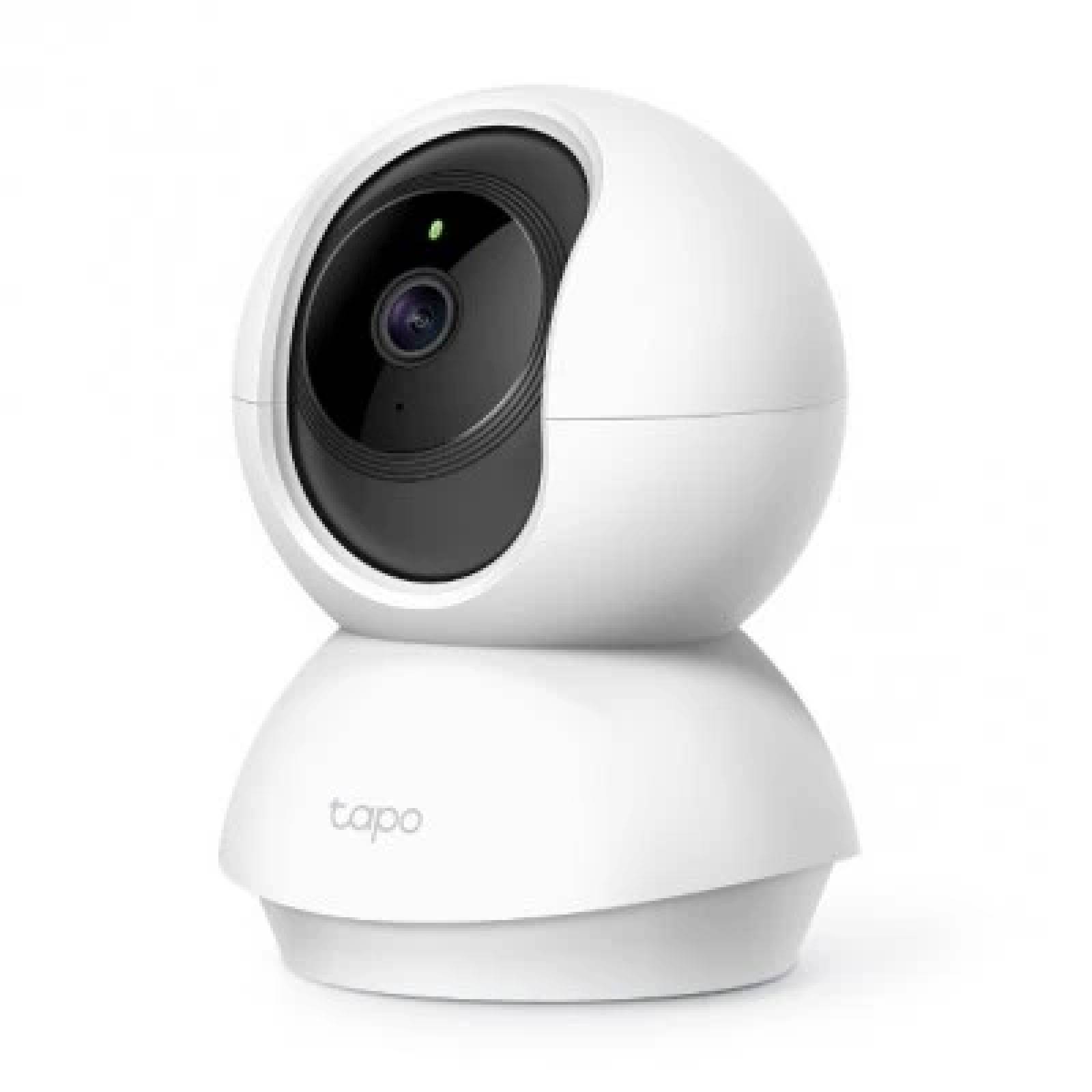 Camara de vigilancia Tp-Link Tapo C200, 1080p HD, lente de 4mm, Pan/Tilt, almacenamiento microSD hasta 128GB, Wi-Fi