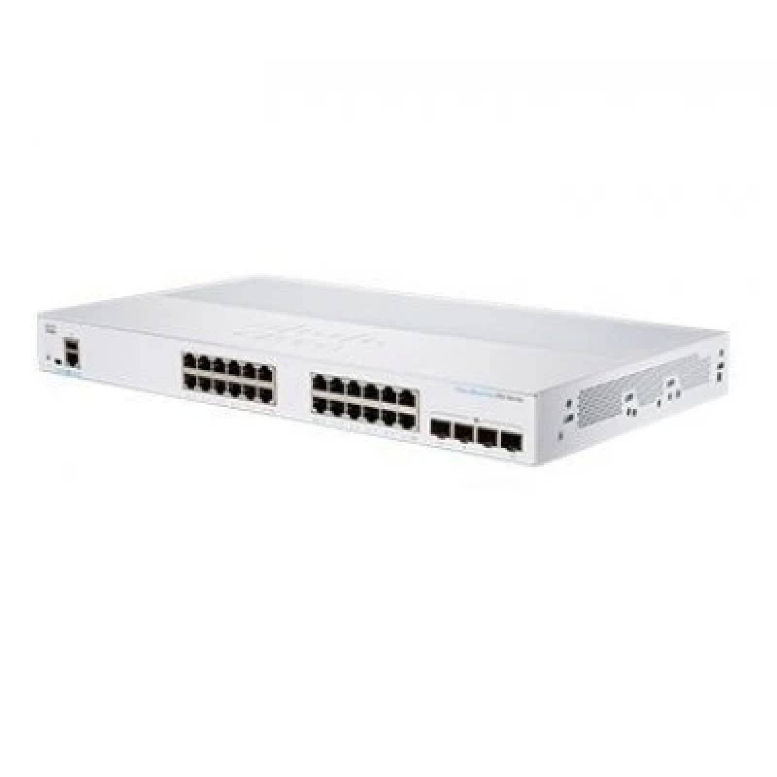 Switch Cisco Administrable 24 puertos 10/100/1000 PoE+ 370W + 4 Gigabit SFP -