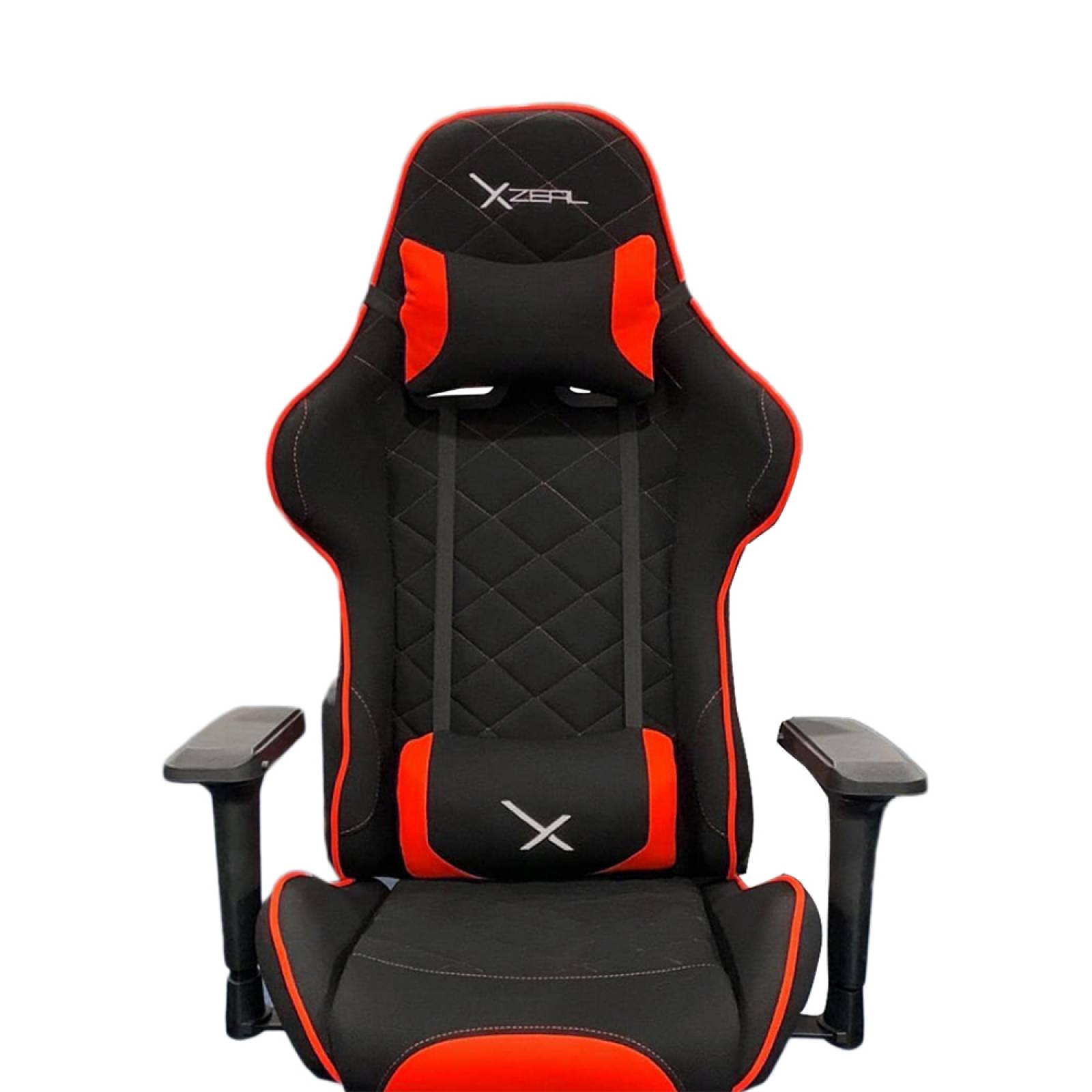 Xzeal Gaming SILLA GAMER XZEAL XZ25 ROJO TEL A/180 GRADOS/SOPORTE LUMBAR/SUPER