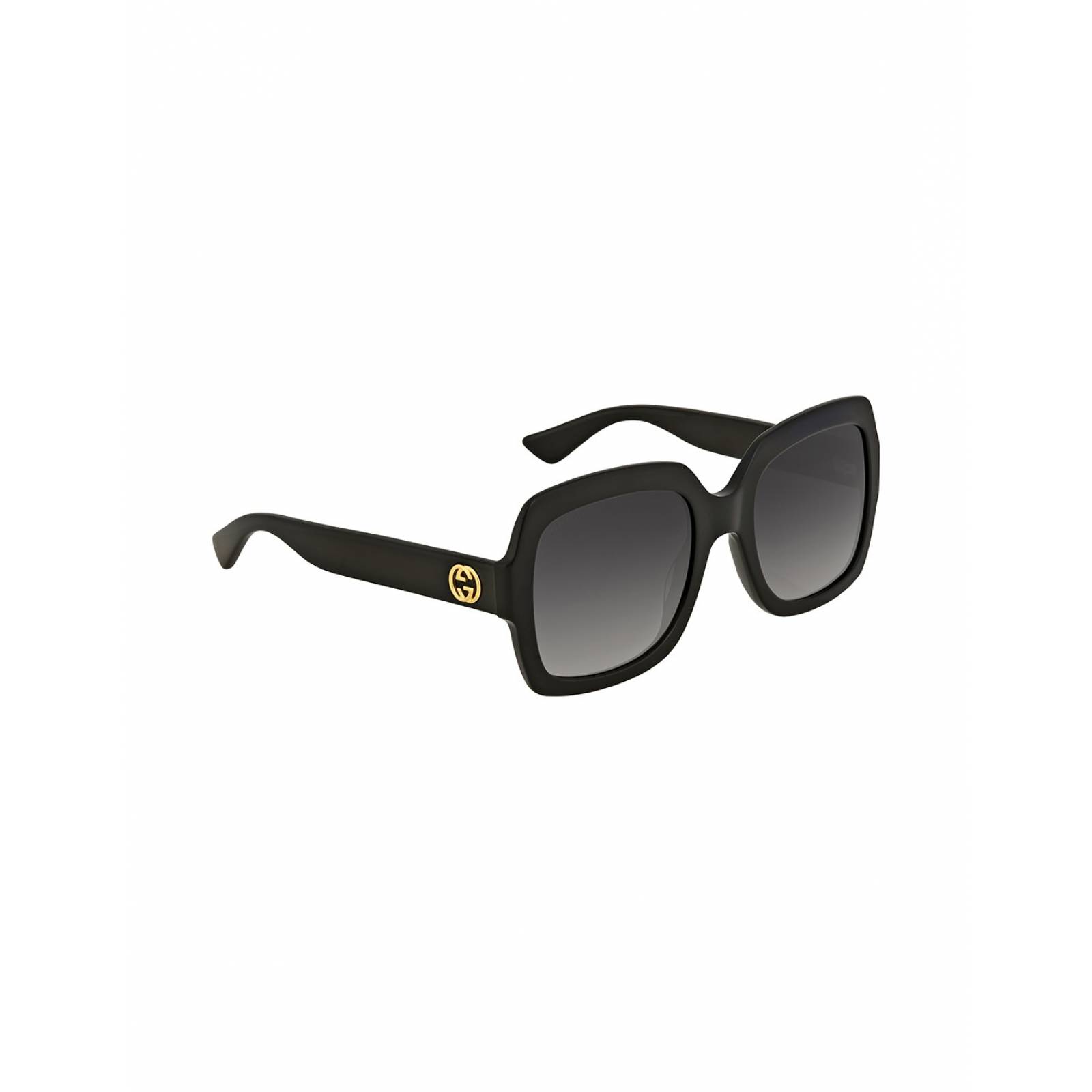 Lentes Gucci GG0036S 001 Square Shape Negro Degradado Dorado