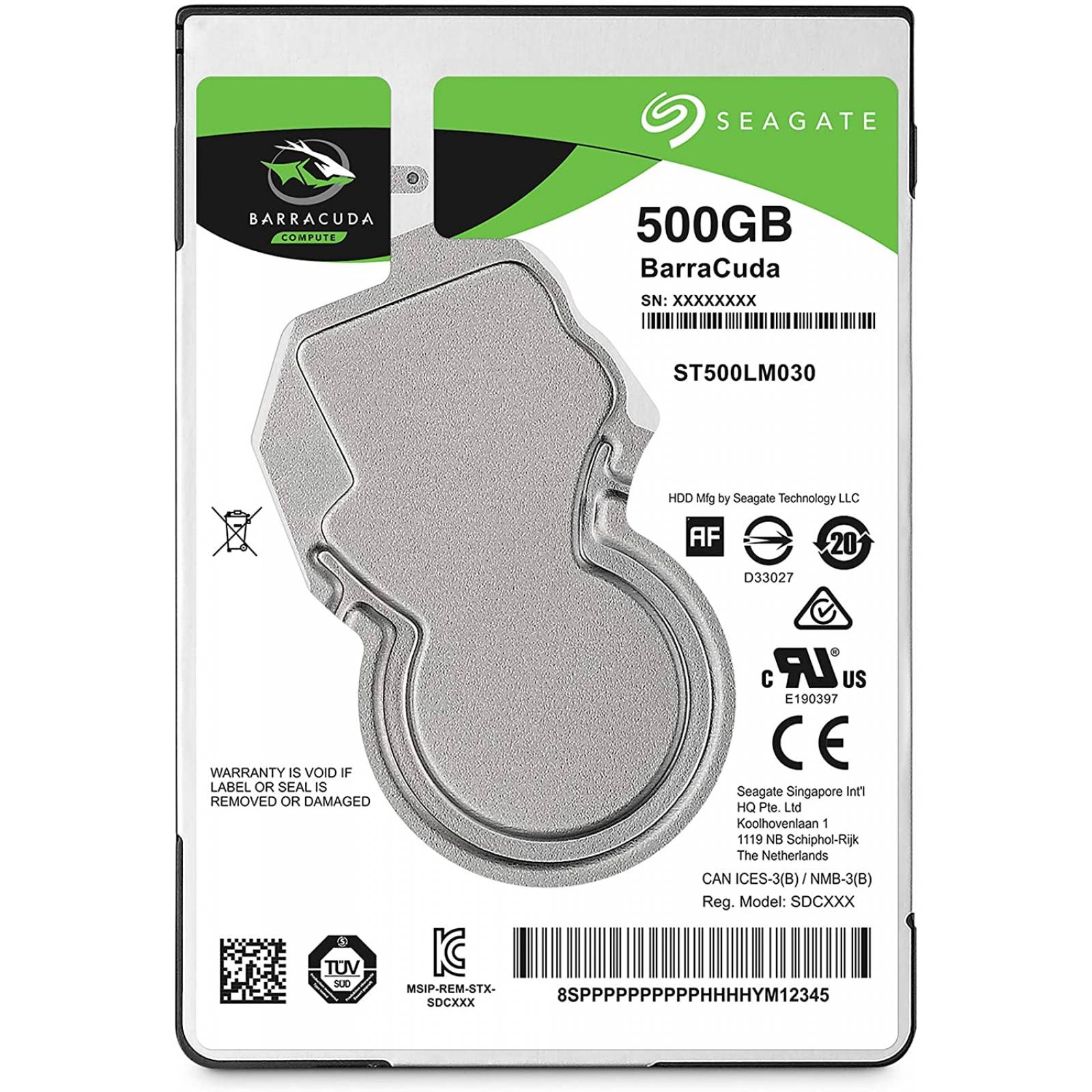 Disco Duro SEAGATE ST6000DM003  6 TB Serial ATA III 5400 RPM