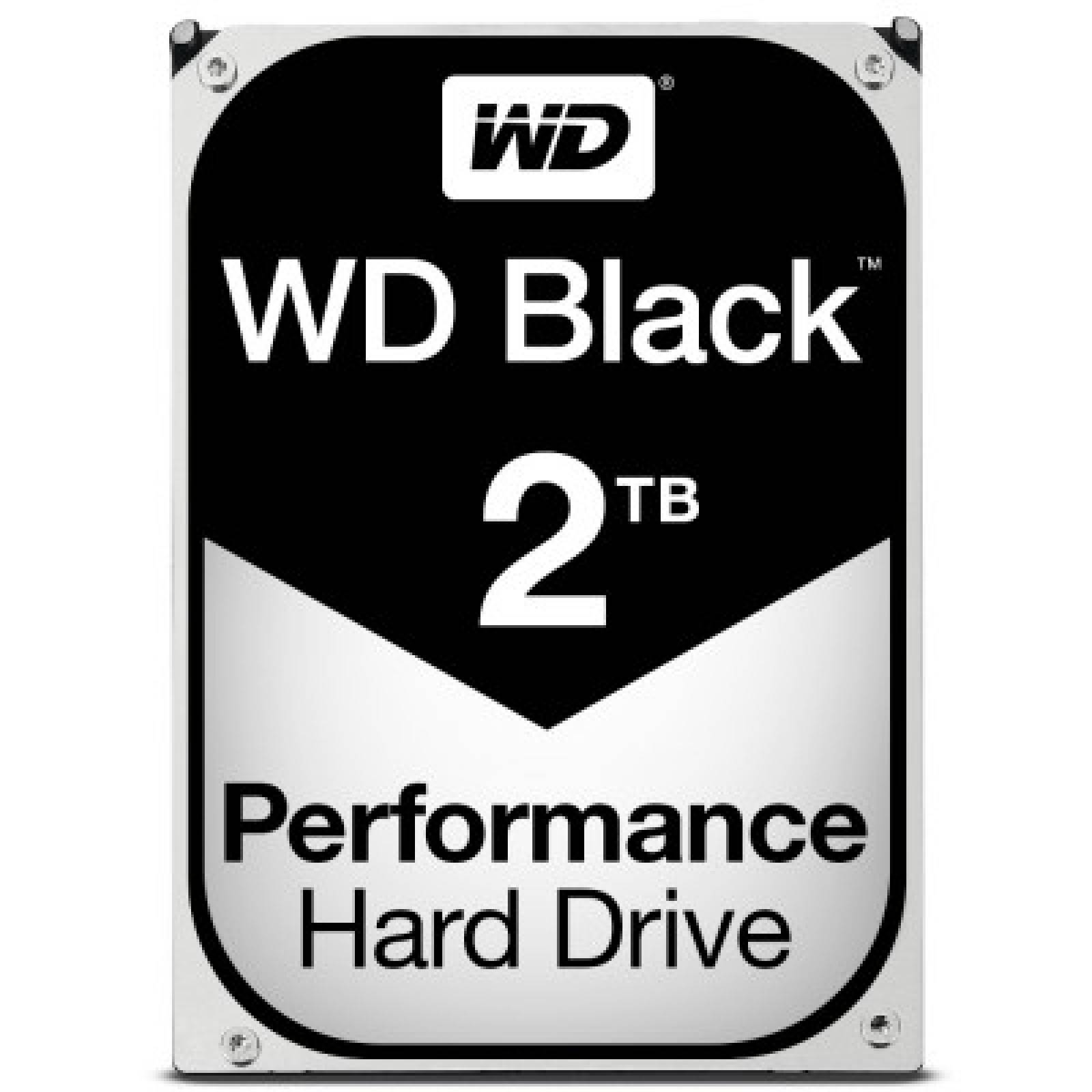 Disco Duro Interno Western Digital WD2003FZEX Black Series 3.5 2TB SATA III 6 Gbits 7200RPM 64MB Cache