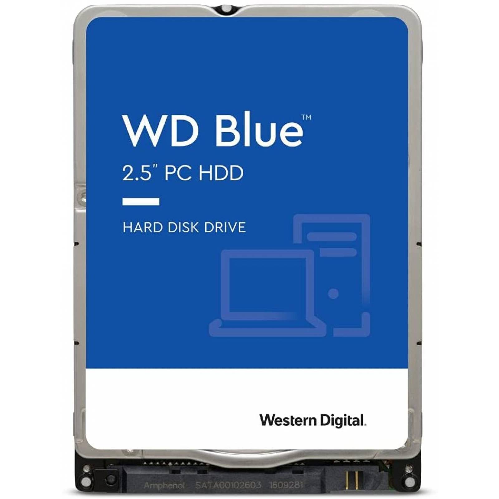 DISCO DURO INTERNO WD 2TB 2.5 WD20SPZX. 128M SATA3 5400RPM BLUE BULK