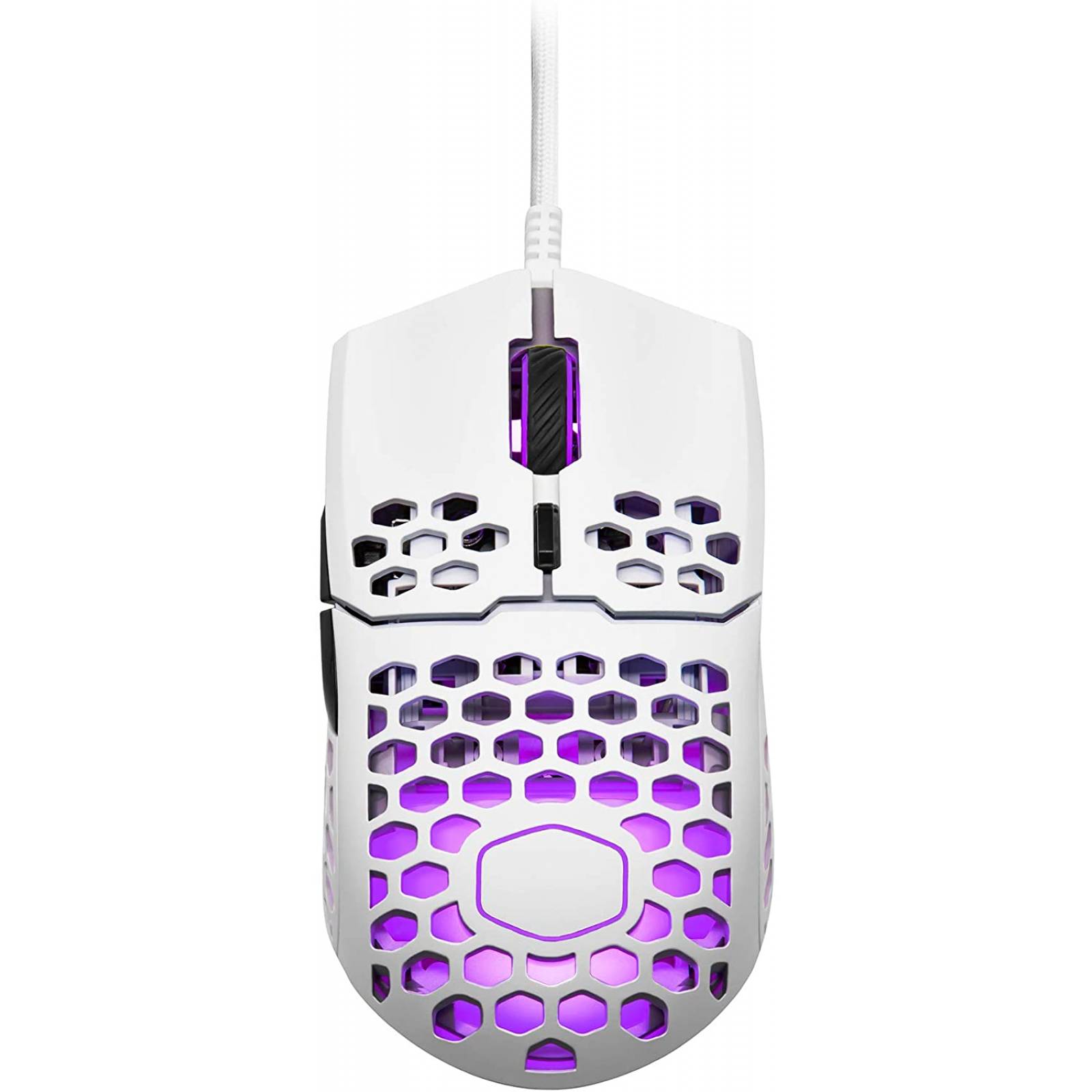 MOUSE COOLER MASTER MM711 WHITE RGB 16K DPI MM711WWOL1