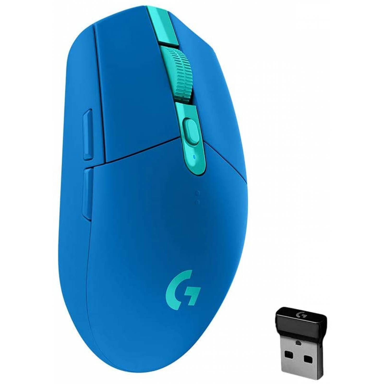 Mouse Gamer Logitech G305 LIGHTSPEED, inalambrico, color Azul, 12000 dpi, 6 botones programables, 910006013