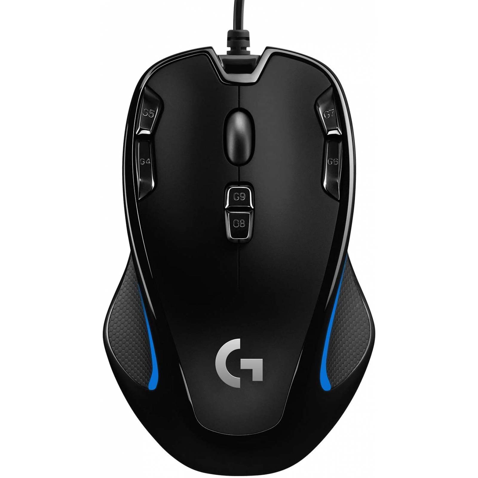 Mouse Optico Logitech G300s, 2502500dpi, 9 Botones Programables, 3 Perfiles De Memoria Integrada, Diseño Ambidiestro, negro