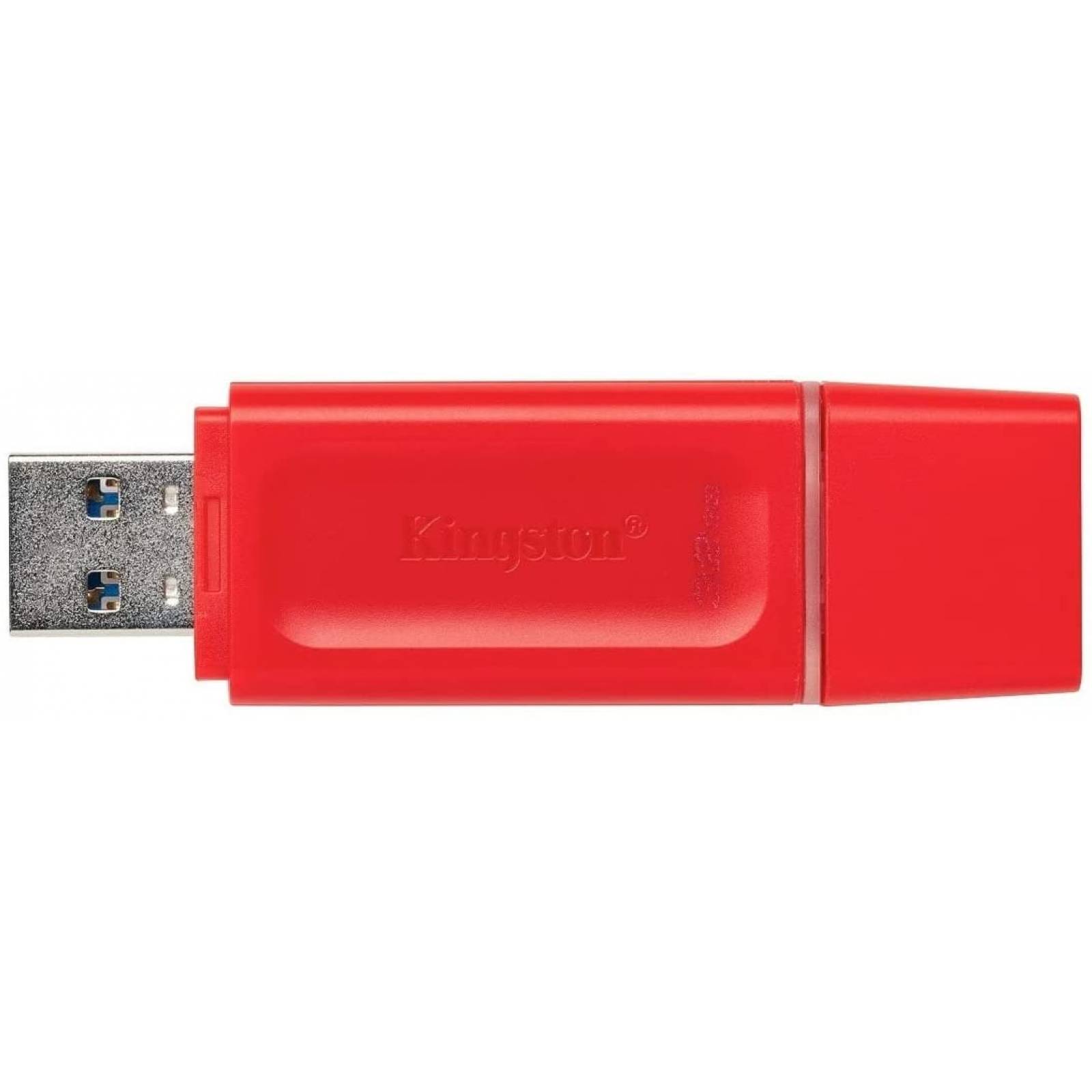 Memoria Usb 3.2 Kingston, 32Gb, Data Traveler Exodia, Color Rojo KCU2G327GR