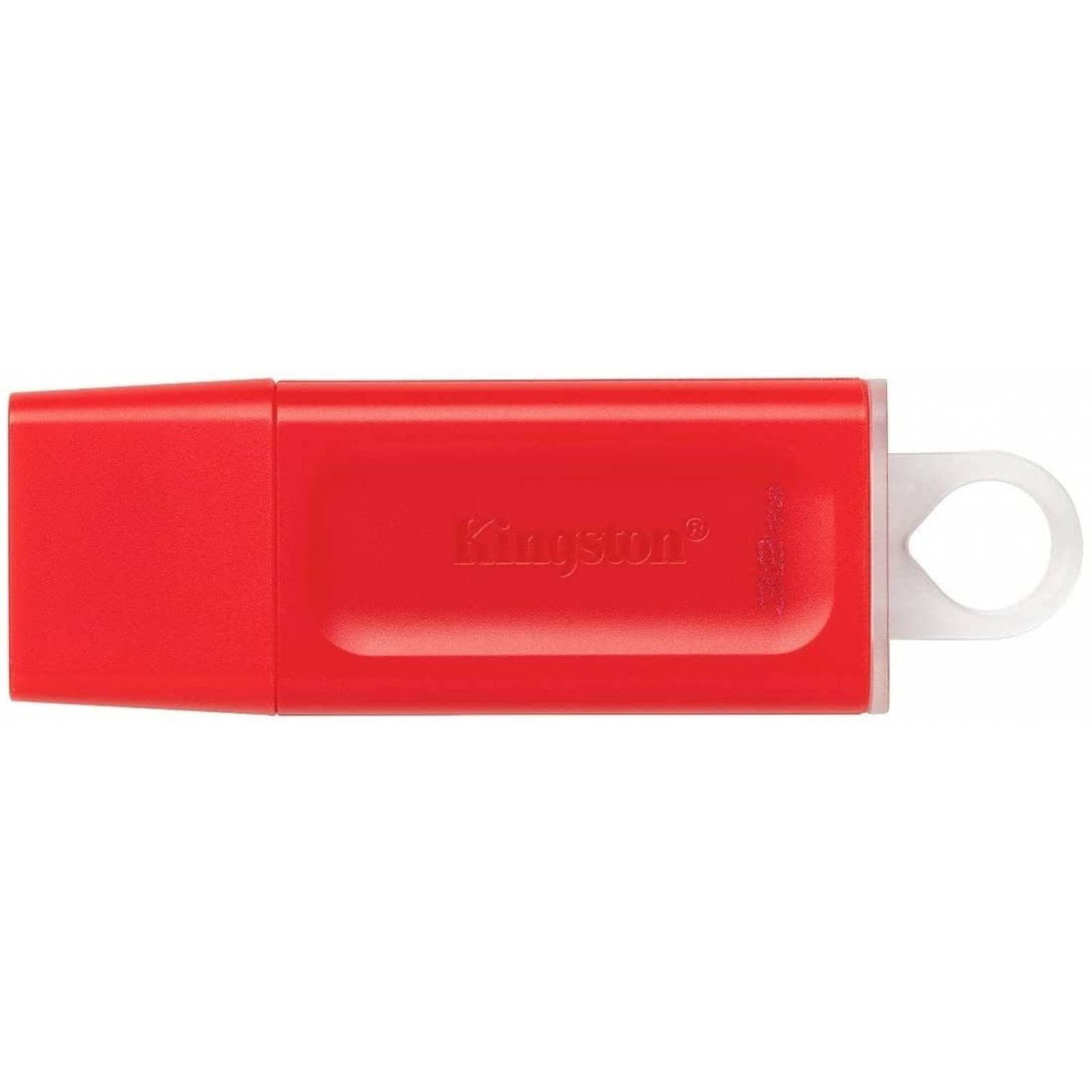 Memoria Usb 3.2 Kingston, 32Gb, Data Traveler Exodia, Color Rojo KCU2G327GR