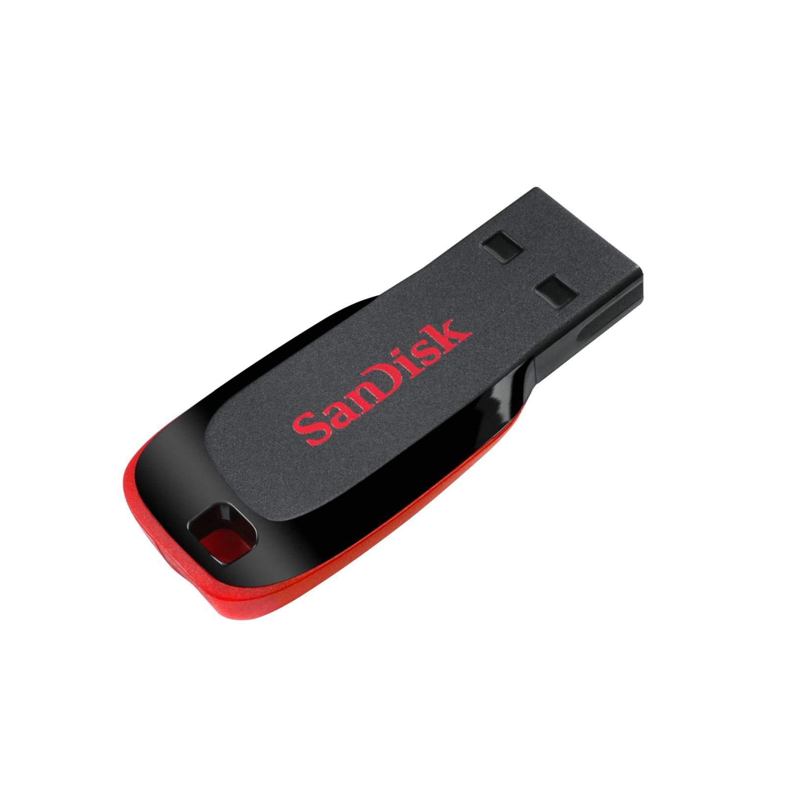 Memoria USB SanDisk Cruzer Blade Z50 16GB, USB 2.0, Negro.