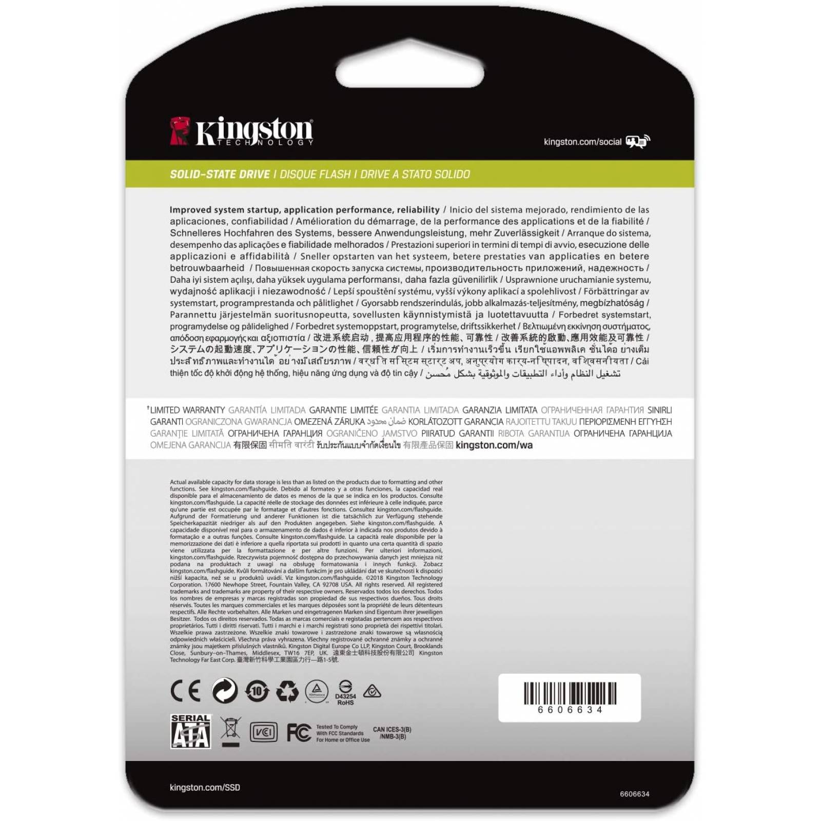 SSD Kingston Technology SEDC500M 2.5 480GB 2.5" 480 GB Serial ATA III 555 MB/s 520 MB/s