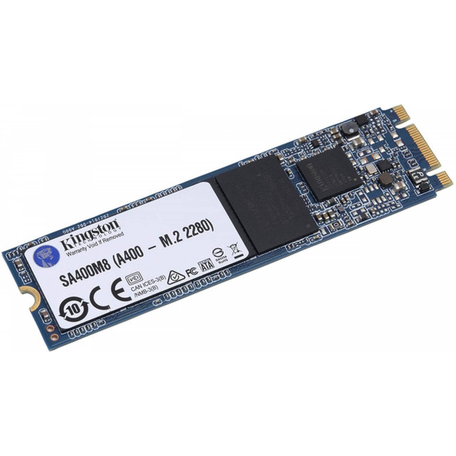 Unidad SSD Kingston 120GB M.2 A400 500 Mb/S Lectura 320 MB/s Escritura SA400M8/120G
