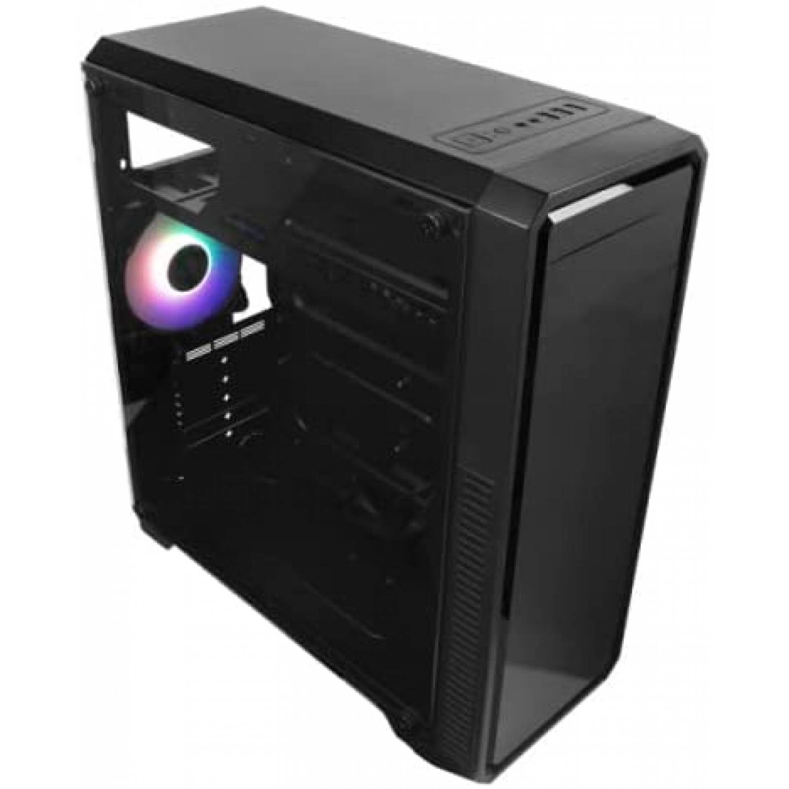 GABINETE GAME FACTOR ATXUSB 3.0 1 VENT 120MM CRISTAL S/FTE CSG300