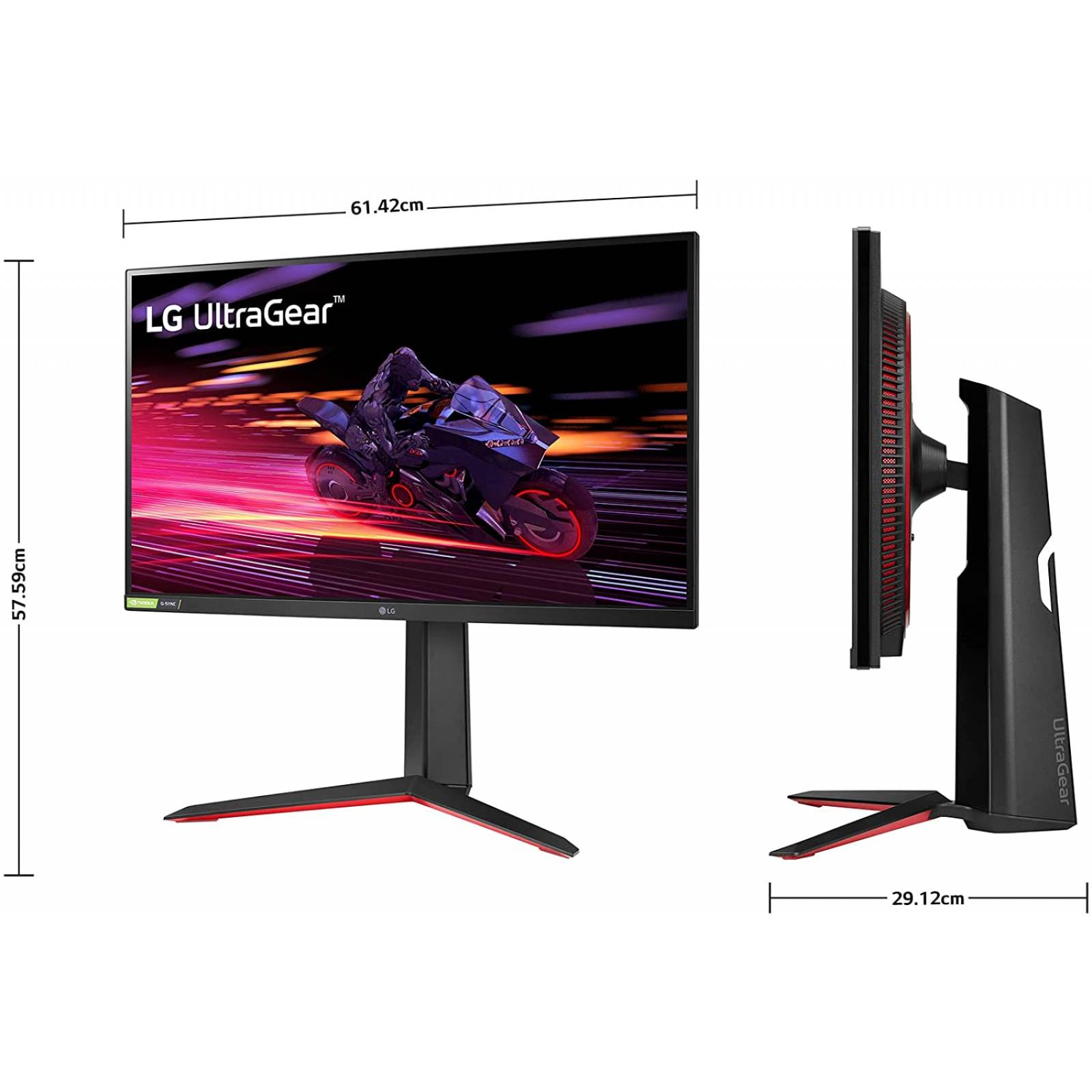 MONITOR LG 27GP750B GAMER 27" IPS 1920x1080 1MS GTG HDMI DP 240HZ