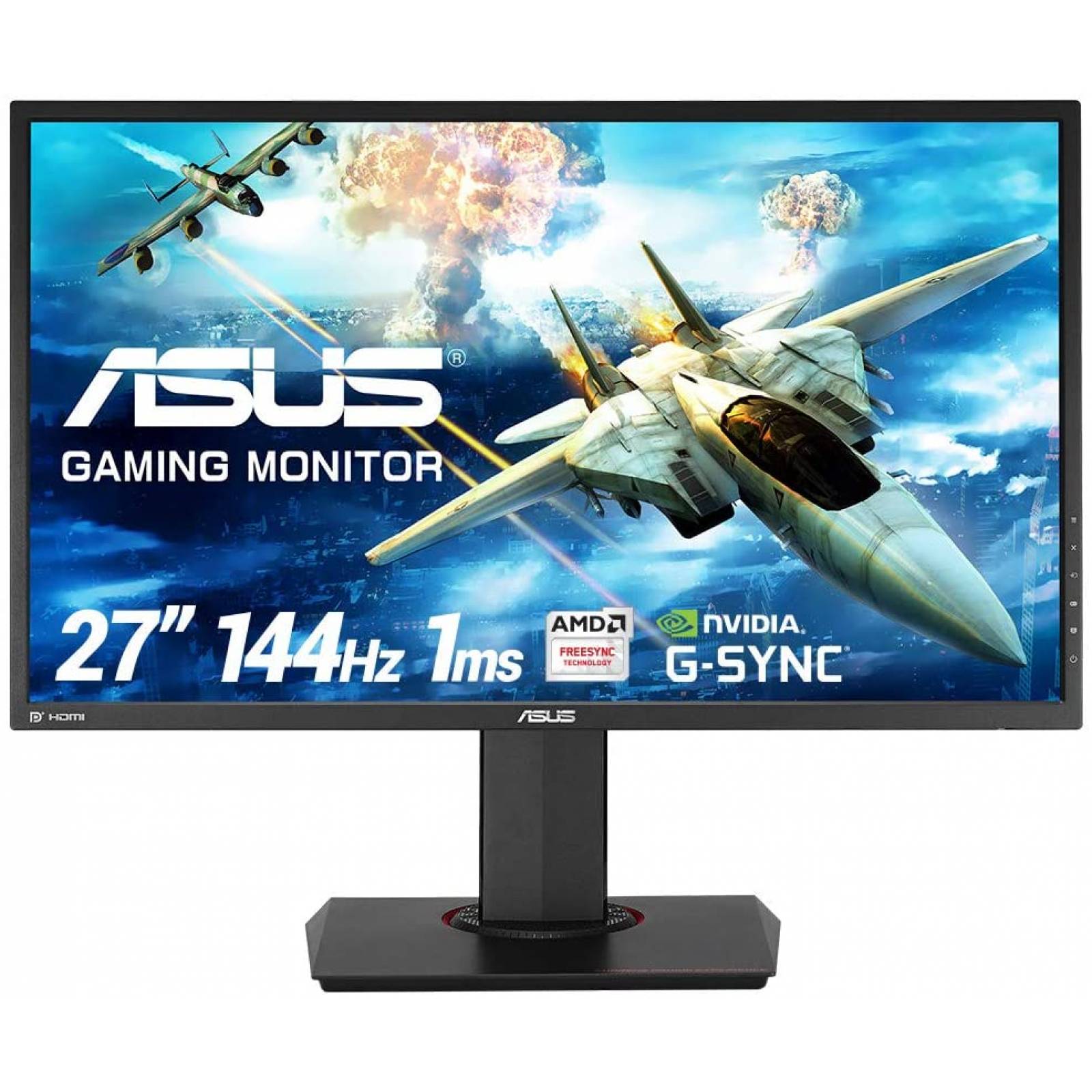 MONITOR ASUS MG278Q 27" WQHD 2560 x 1440 144HZ/1MS/FPS/HDMI/DP