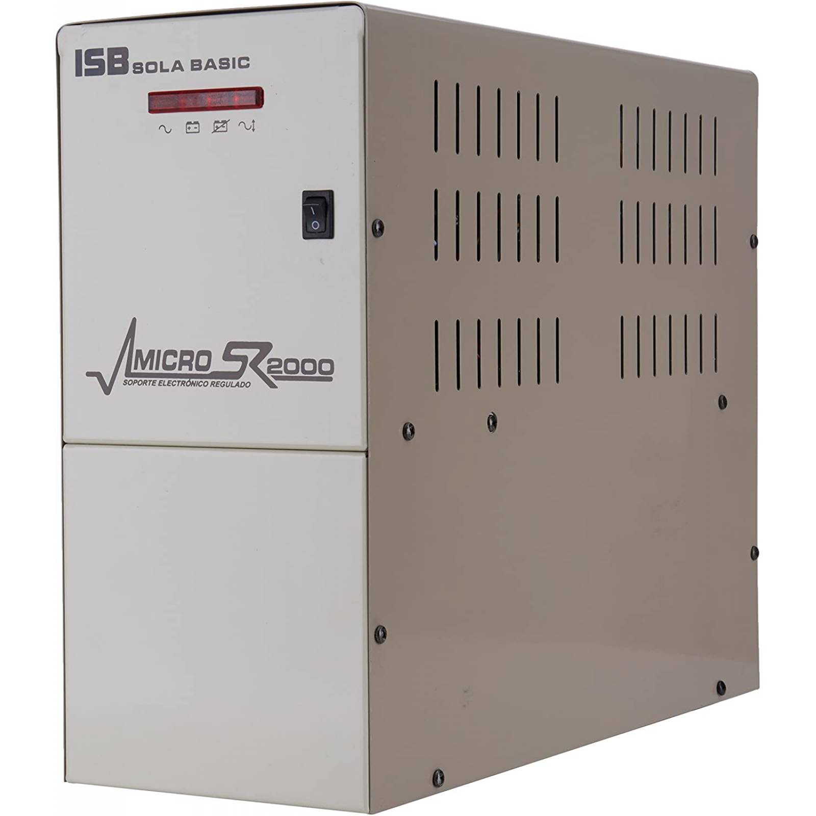 NOBREAK SOLA BASIC XR-21-202 MICRO SR 2000VA/1600W/6 CONT/LEDS/*2,5HRS