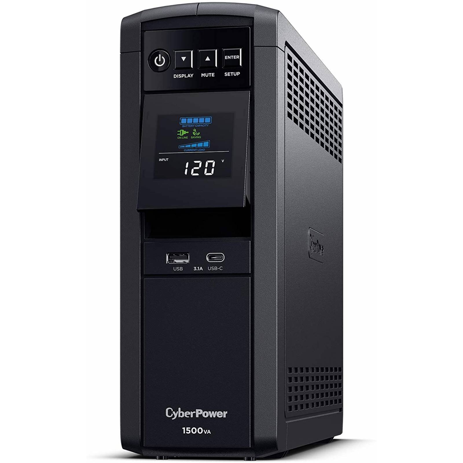 UPS/NO BREAK CYBERPOWER CP1500PFCLCDa 1500VA/1000W PFC ACTIVAS 12NEMA
