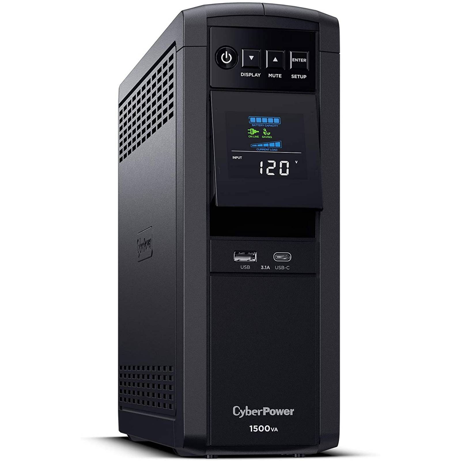 No-Break CyberPower - 1500 VA, 900 W, 8 h, Negro