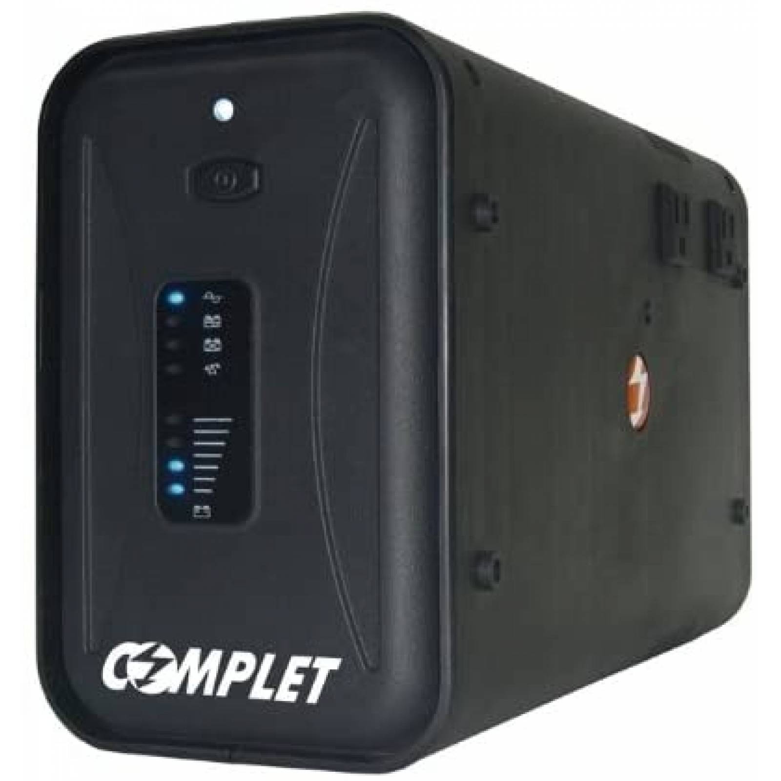 NO BREAK COMPLET TULUM 1500 ERI-5-015 1500VA/750W, 10 CONTACTOS, REGULADOR INTEGRADO, 65 MINUTOS RESPALDO