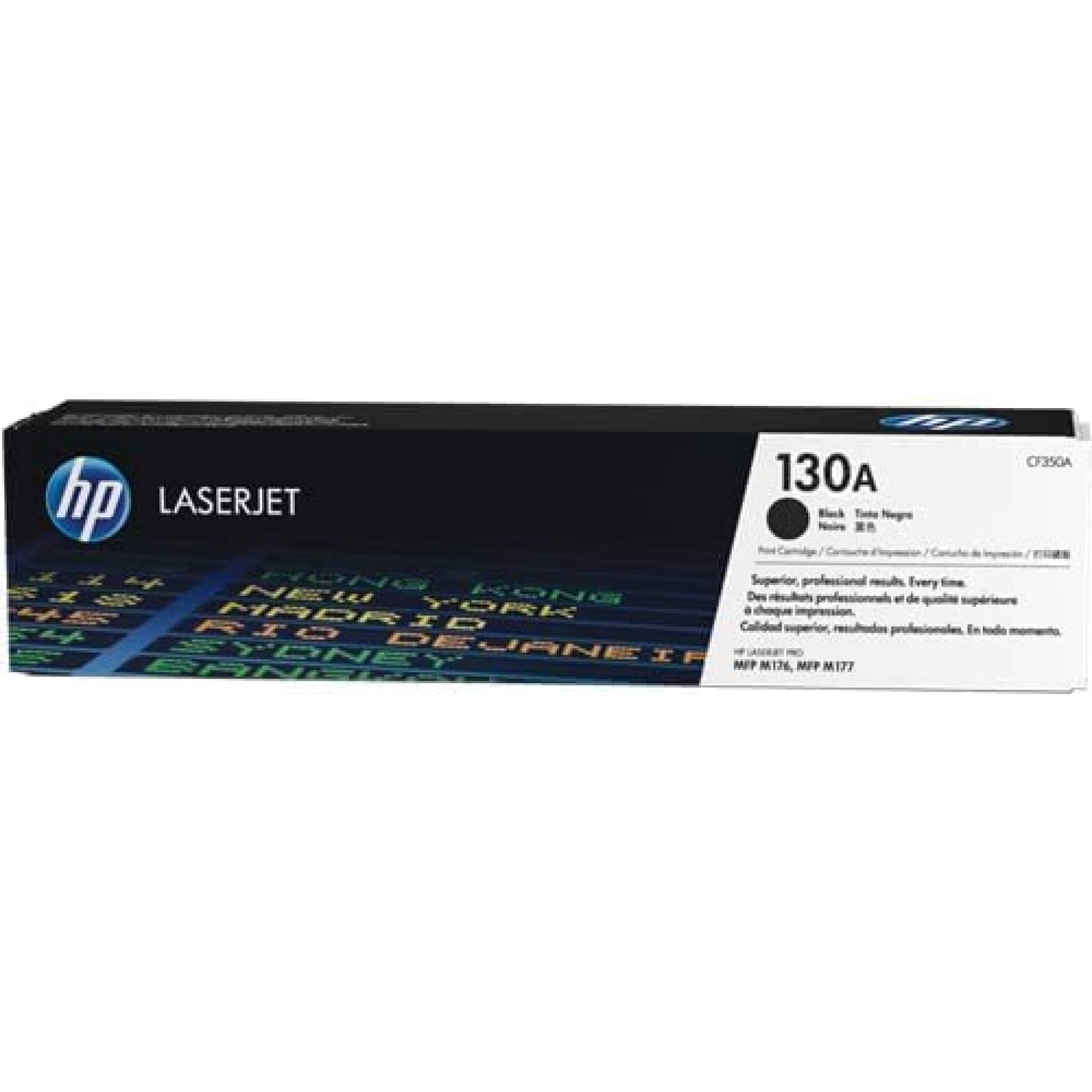 CARTUCHO ORIGINAL DE TONER NEGRO HP 130A LASERJET (CF350A)