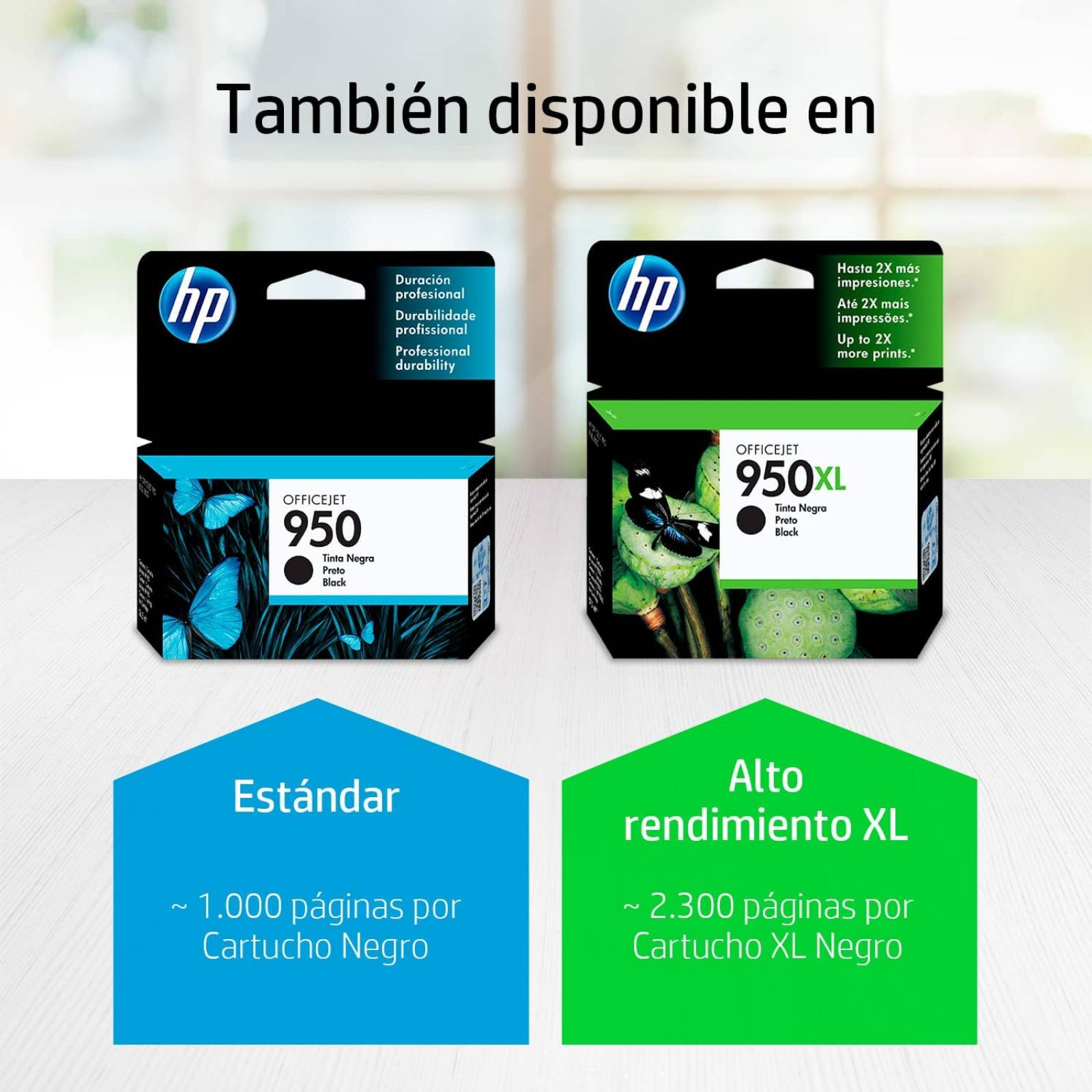CARTUCHO HP 950XL NEGRO PARA 8600/A911A/8600+/810 (CN045AL)