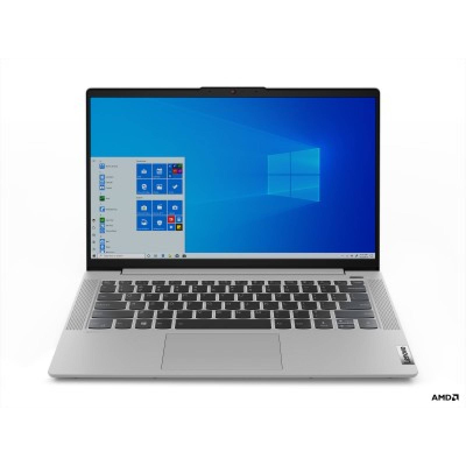 Laptop Lenovo Ideapad 5-14ALC05 14" AMD R5 5500U Disco duro 256 GB SSD Ram 8 GB Windows 11 Home Color Gris Platino