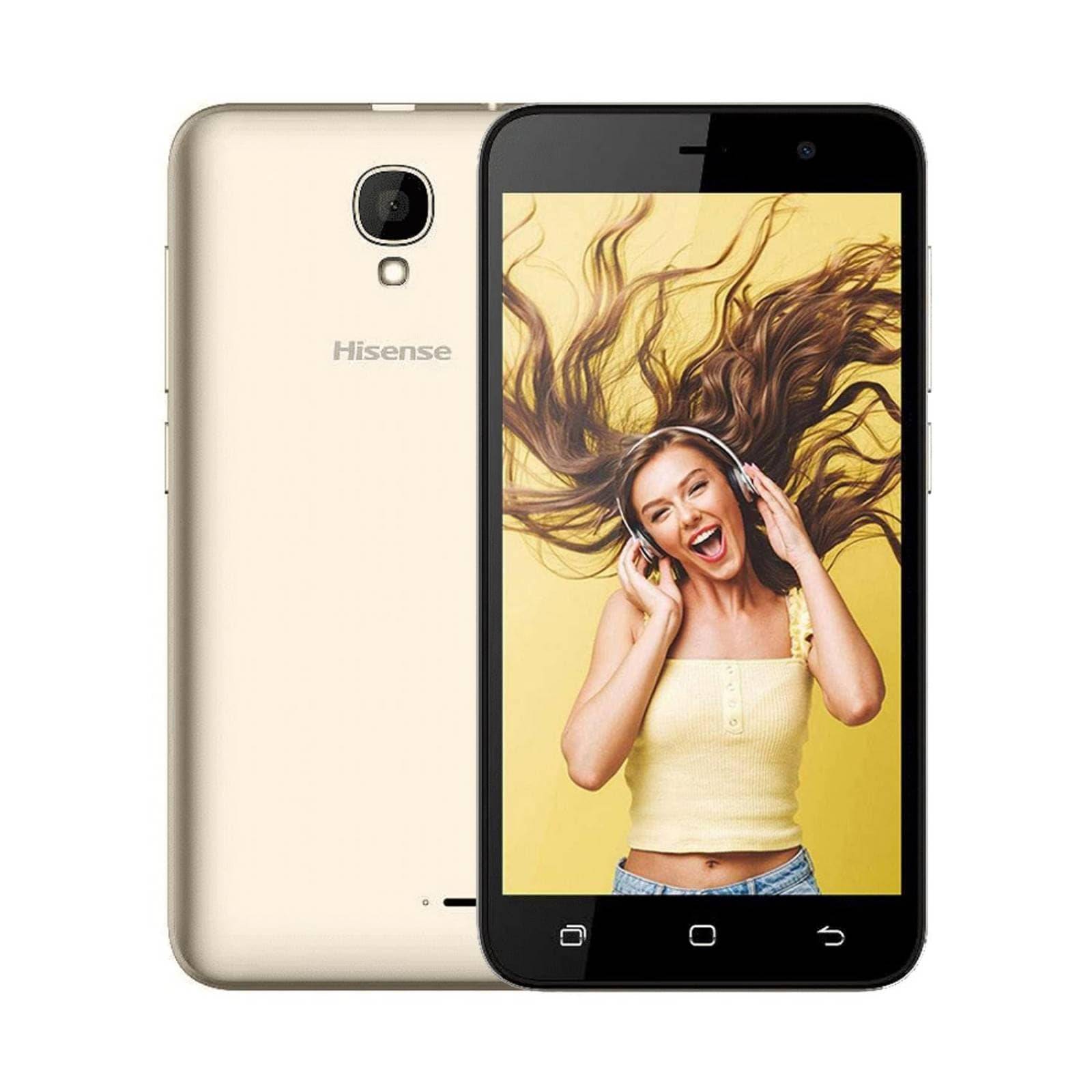 Smartphone Hisense U3 2021 5" 8GB/1GB Camara 5MP/2MP Quadcore Android 8 Color Dorado