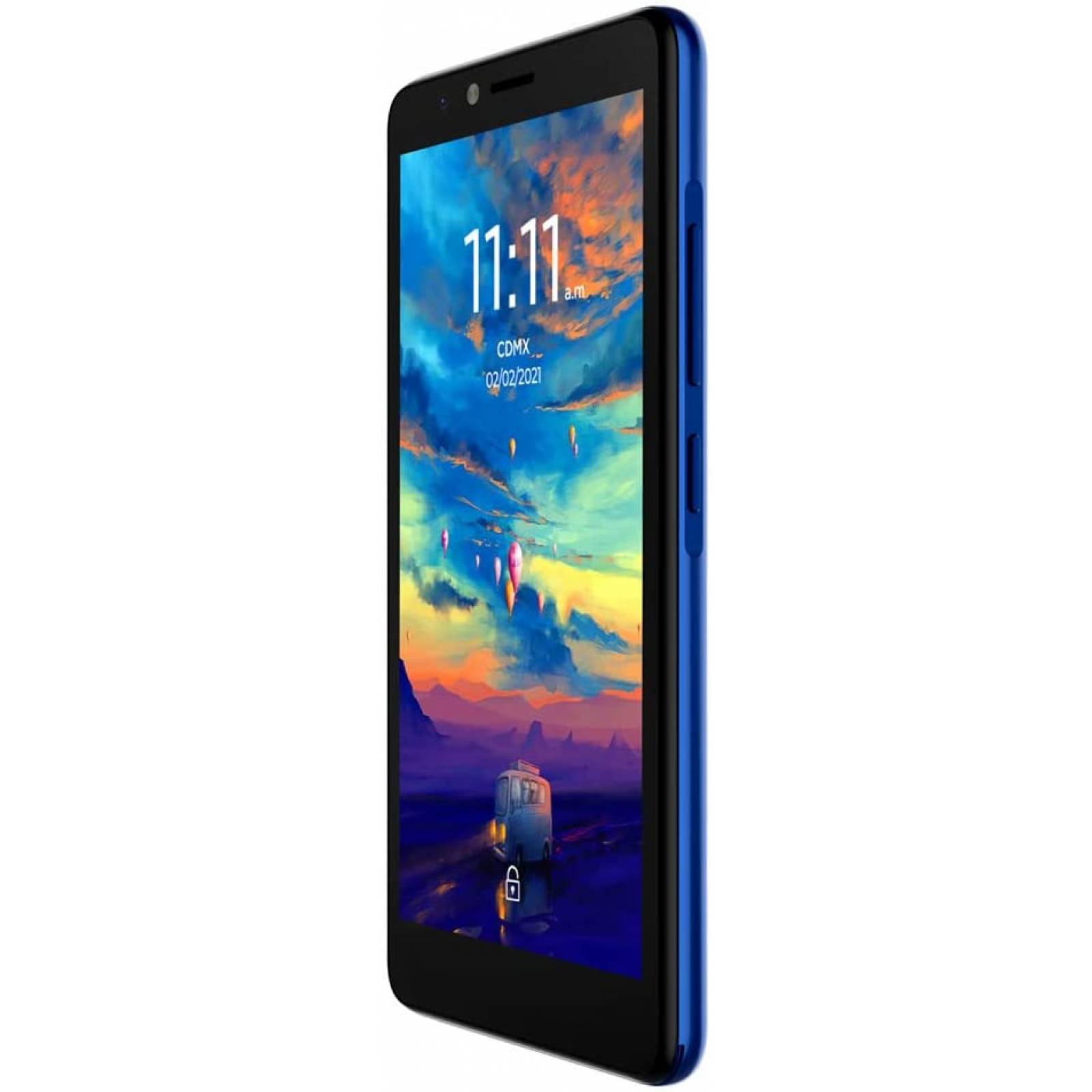 Celular  LANIX X560 - 5 pulgadas, UNISOC SC7731E Quad Cortex-A7, 1GB, Azul, AndroidTM 11 GO Edition