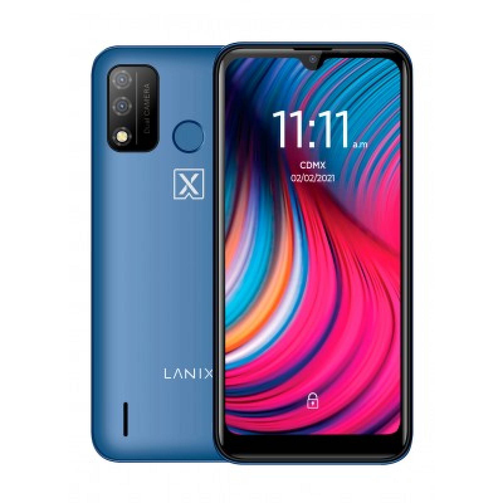 Celular  LANIX Ilium M9V - 6.1 pulgadas, UNISOC SC9863A, 2 GB, Azul, AndroidTM 11 GO Edition