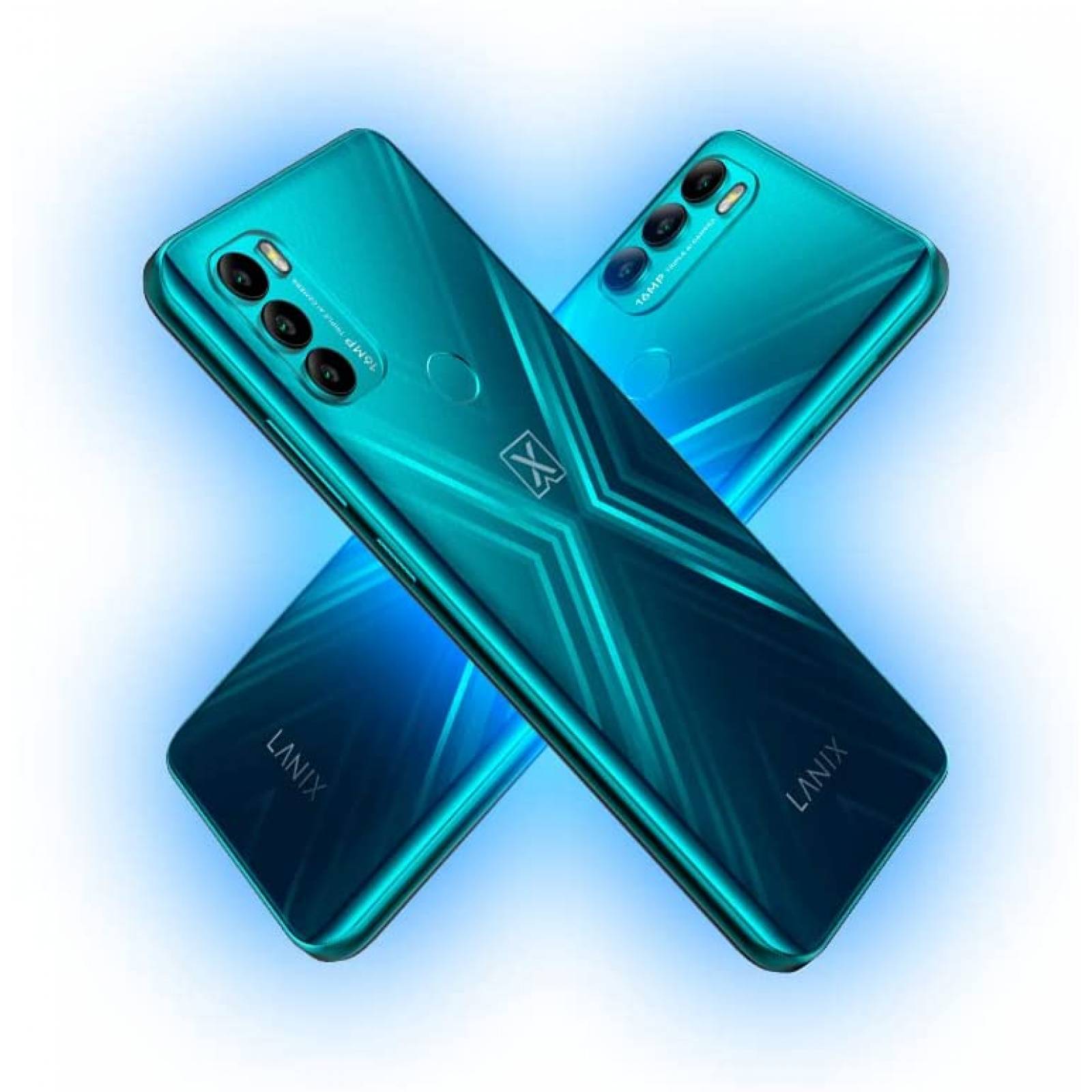 Celular LANIX Alpha 3V - 6.52 Pulgadas, MediaTek Helio G25 MT6762G / Octa Core, 4GB, Verde, AndroidTM 11 GO Edition