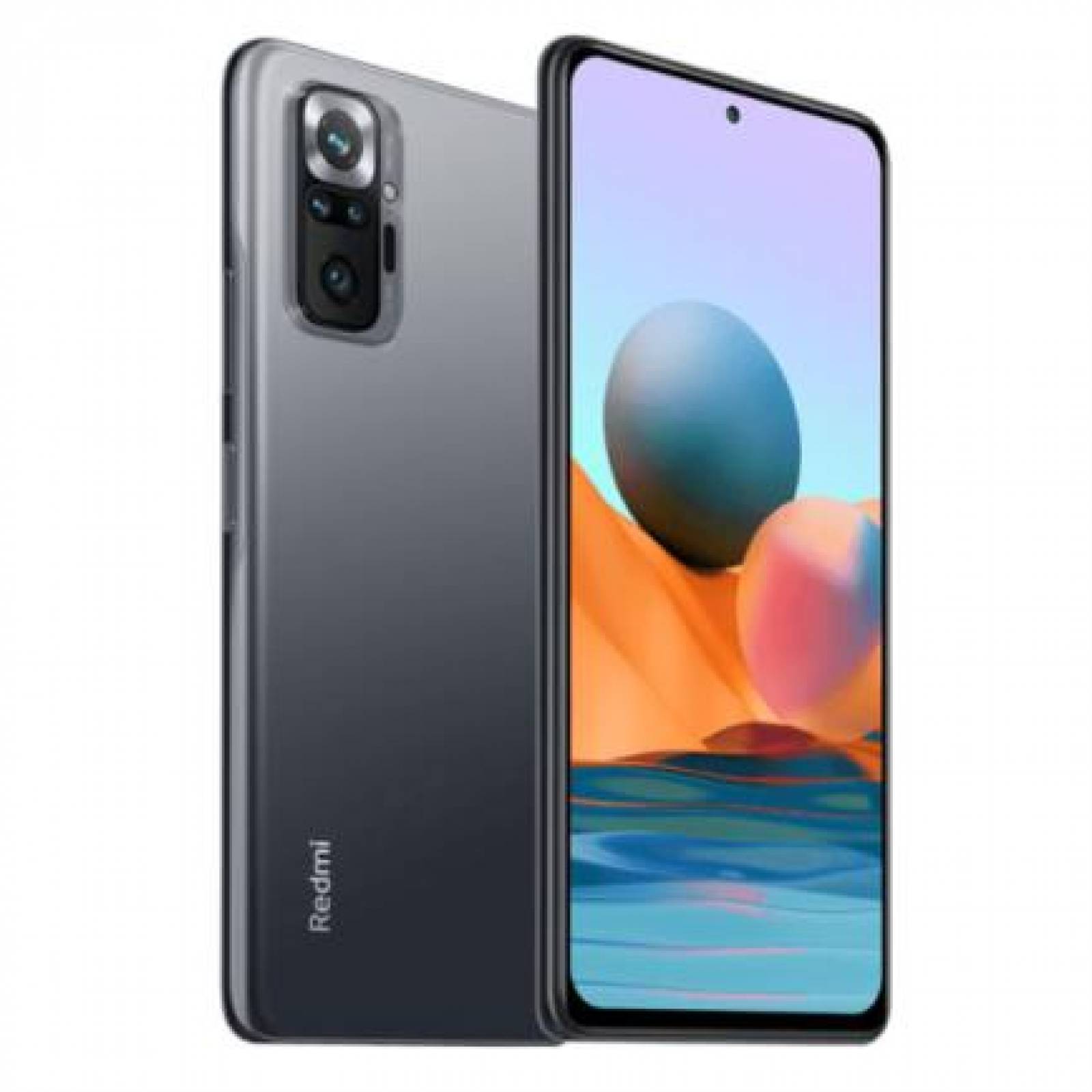 Smartphone Xiaomi Redmi Note 10 Pro 6.67" 128GB/6GB Camara 108MP+8MP+5MP+2MP/16MP Snapdragon Android 11 Color Gris