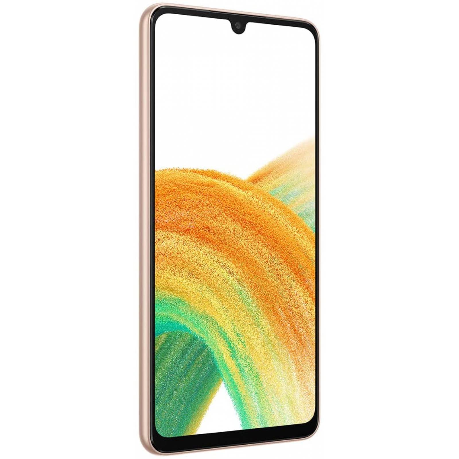Smartphone Samsung Galaxy A33 5G 6.4" 128GB/6GB Camara 48MP+8MP+5MP+2MP/13MP Octacore Android 11 Color Naranja