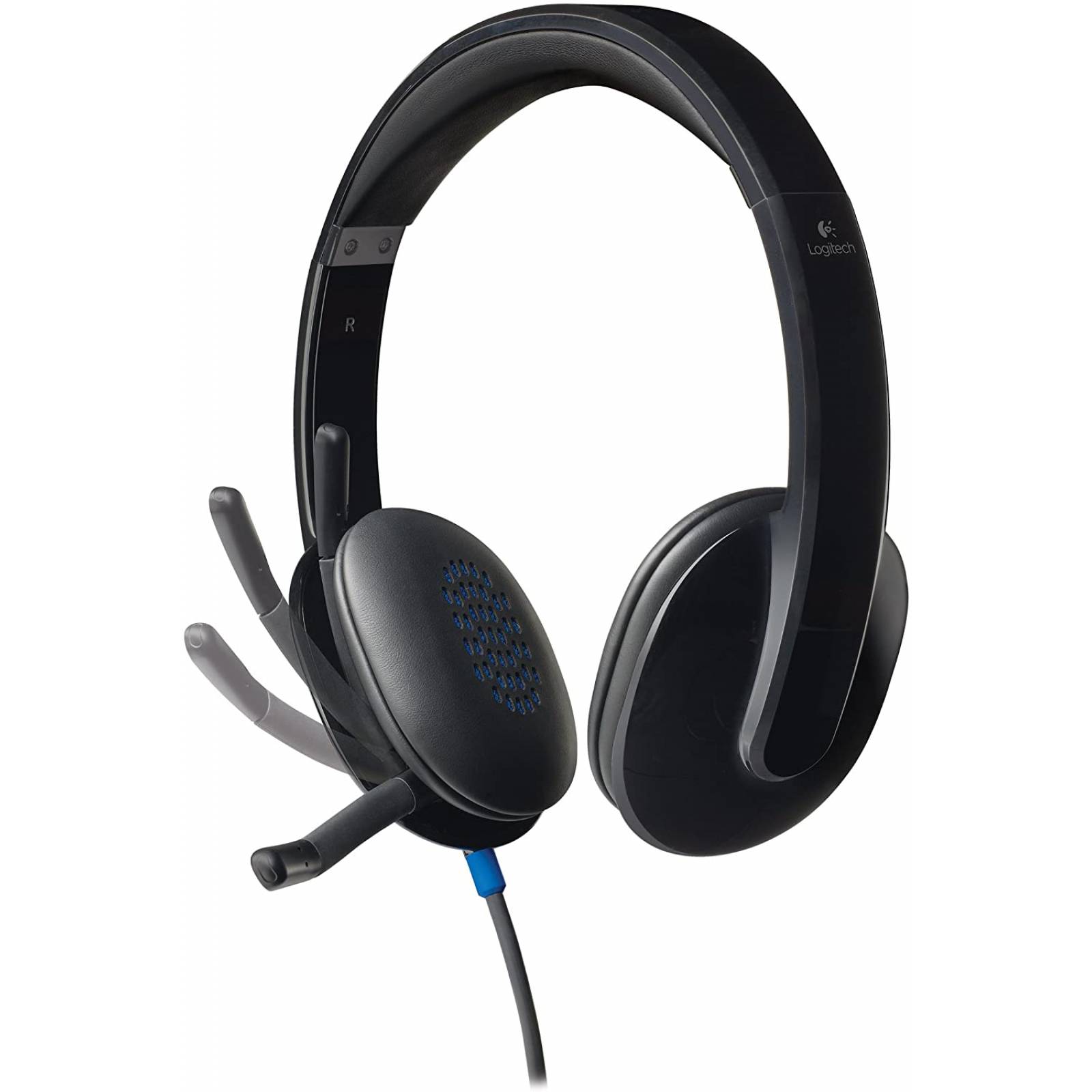 Diadema Logitech H540 Binaural Diadema conectividad Alámbrico Negro