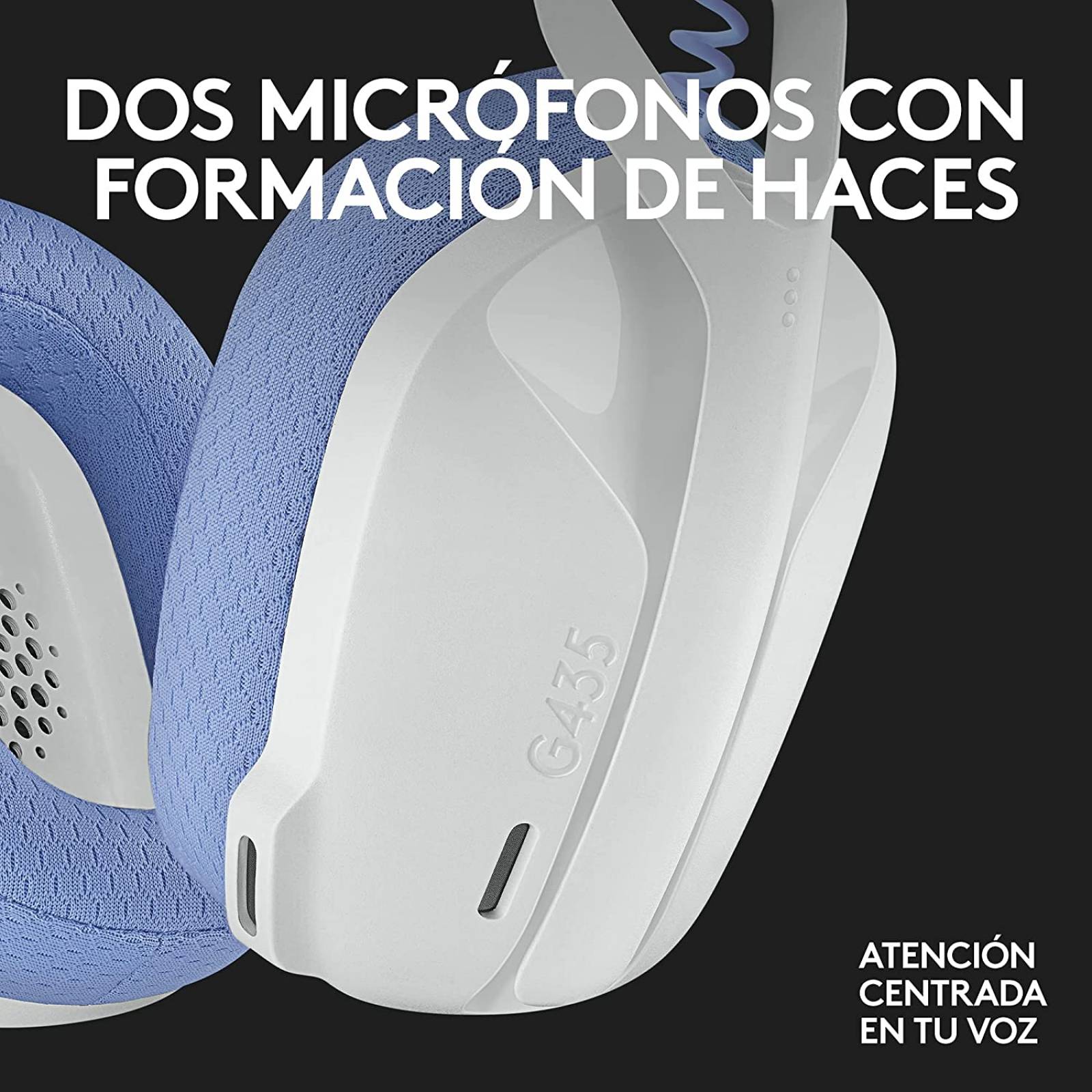 Logitech G435 LIGHTSPEED Audífonos Inalámbricos Gaming Bluetooth
