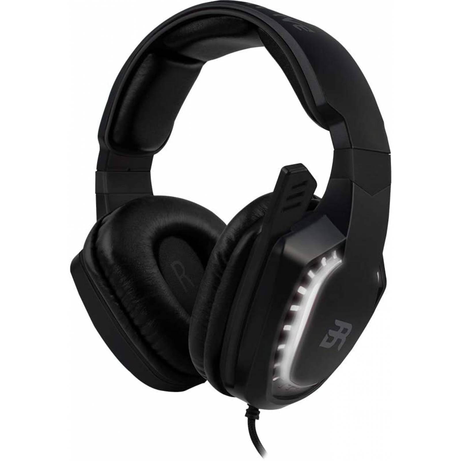 Diadema Gaming Balam Rush Magma BR-929769 Led Blanco Interfaz USB 3.5mm 2m