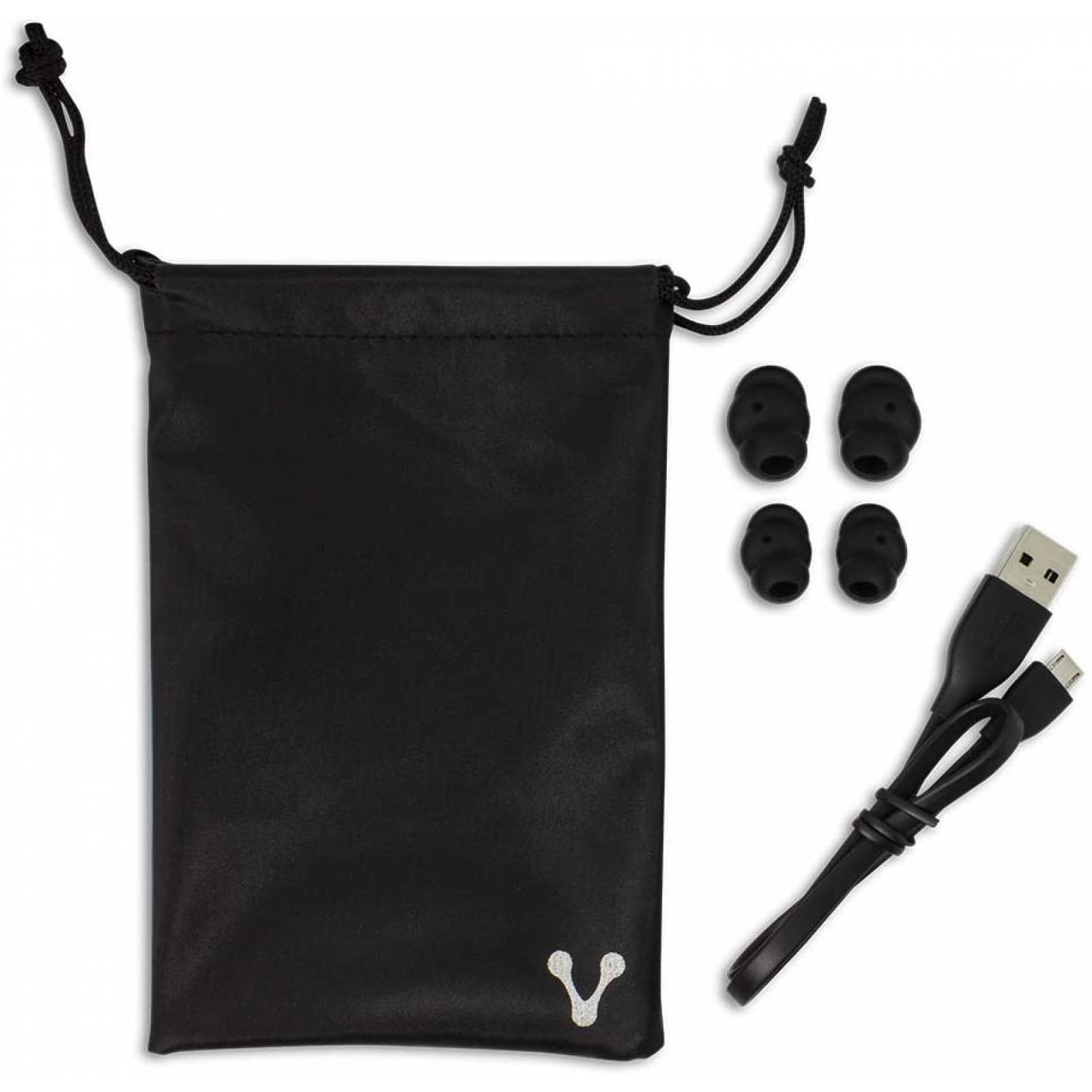 AUDIFONOS VORAGO PREMIUM EPB-601 BLUETOOTH APTX NEGRO