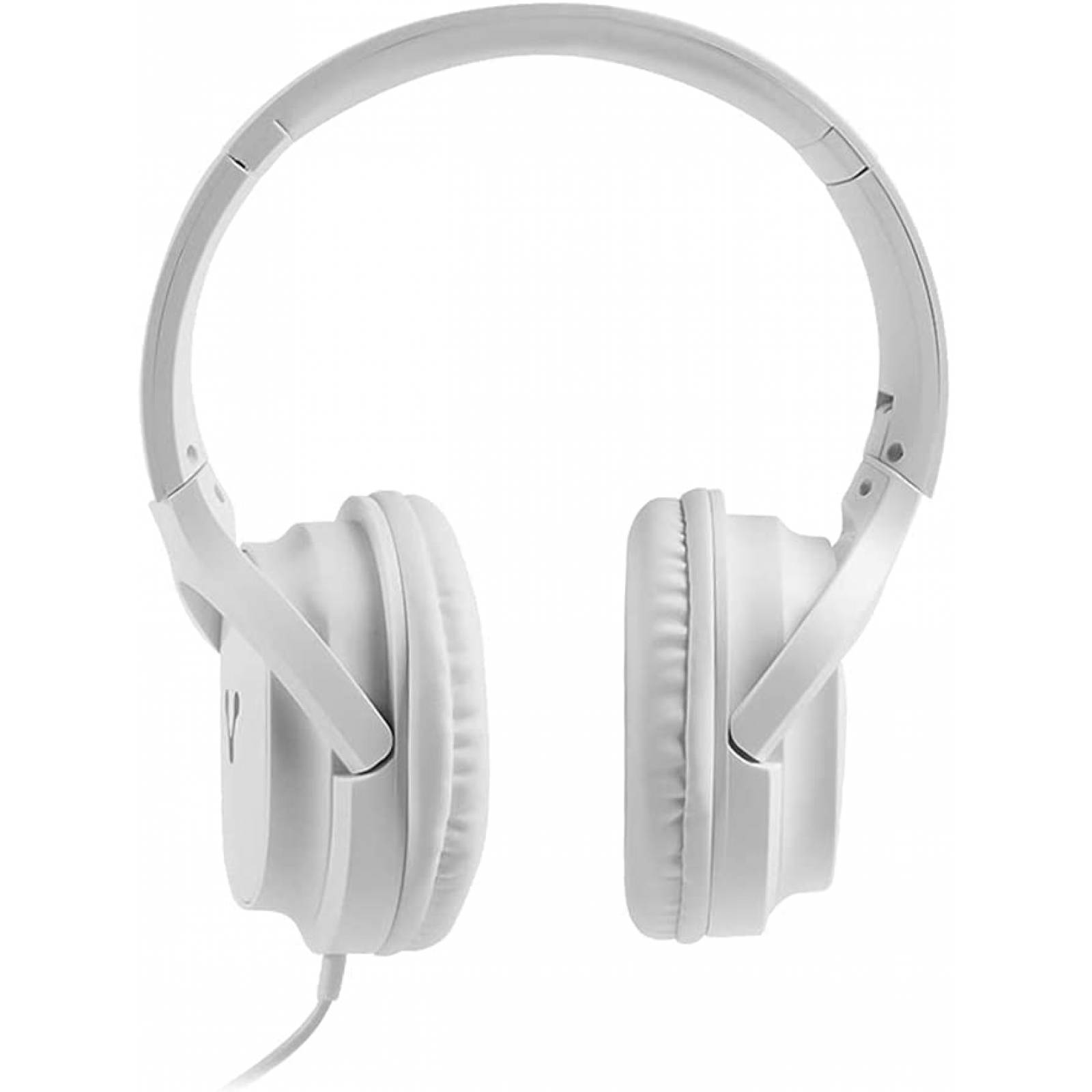 DIADEMA ALTA FIDELIDAD CON MIC VORAGO HP-301 (UN SOLO JACK 3.5) BLANCA