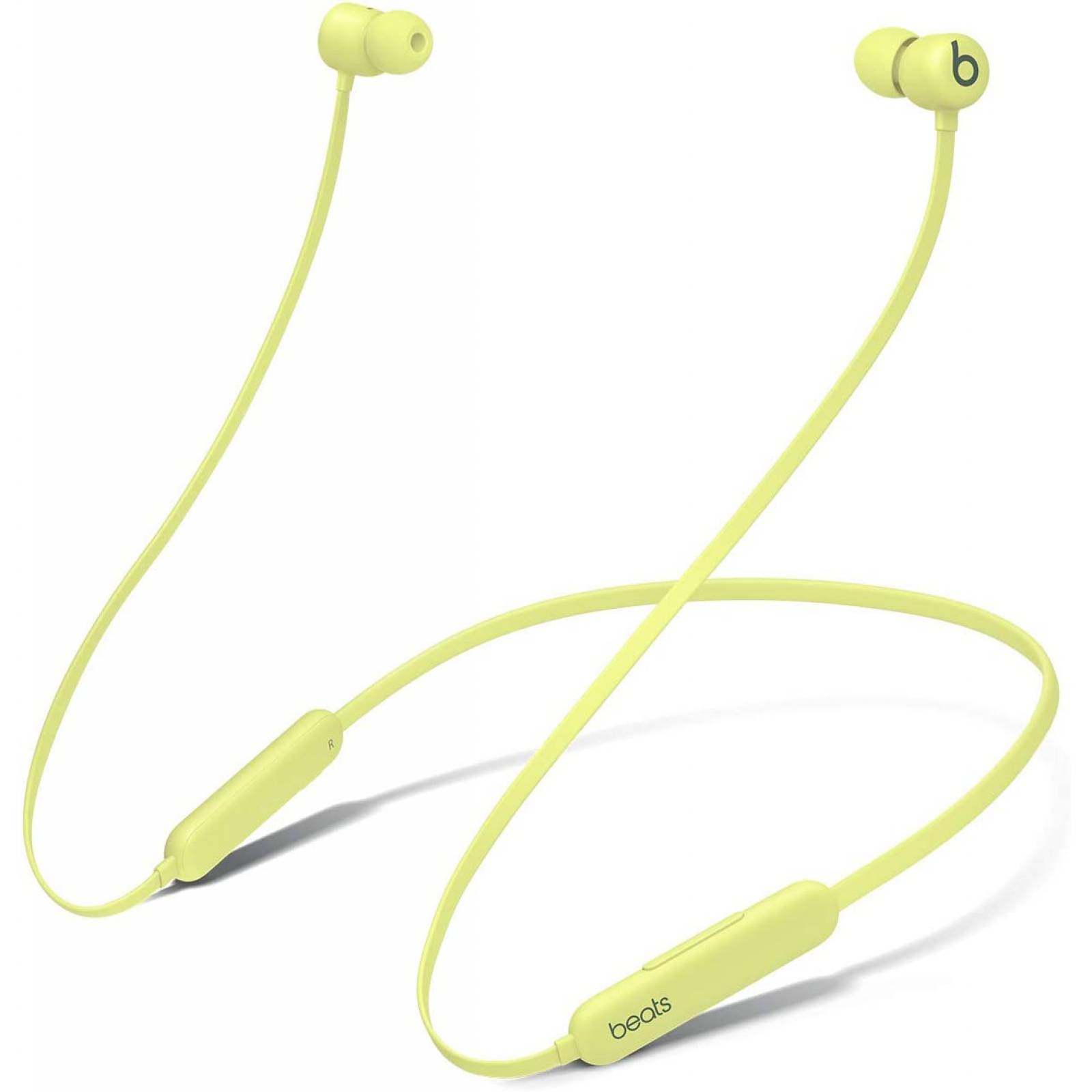 Audífonos in-Ear Beats Flex inalámbricos Chip W1 para audífonos diseñado por Apple audífonos magnéticos tecnología Bluetooth® Class 1 12 Horas de Audio: Amarillo