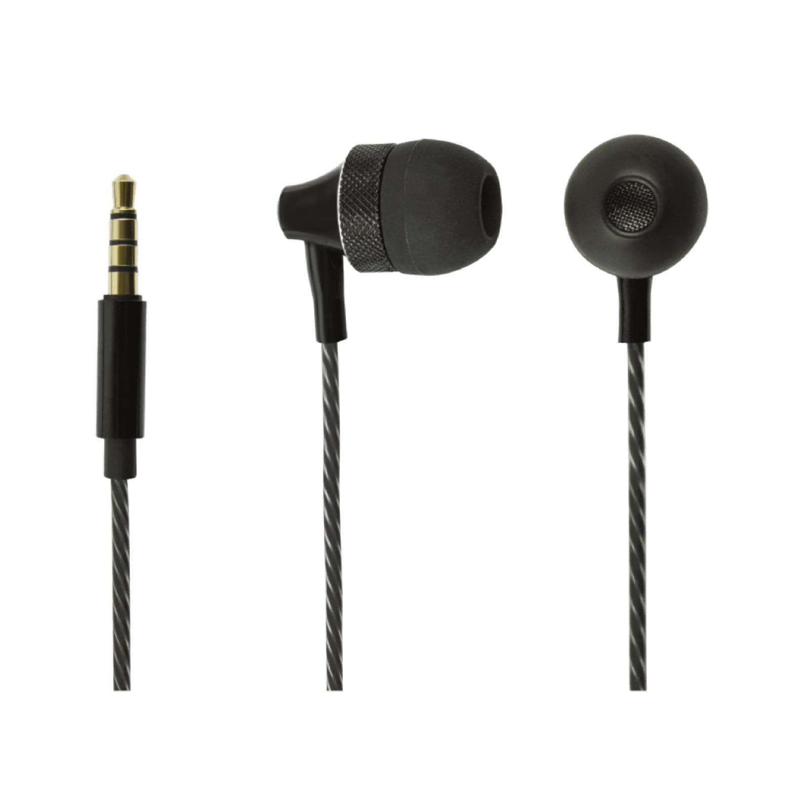 Audífonos IN EAR STRETTO PERFECT CHOICE PC-116608 - Negro Alámbrico 3.5 mm 1.2 m