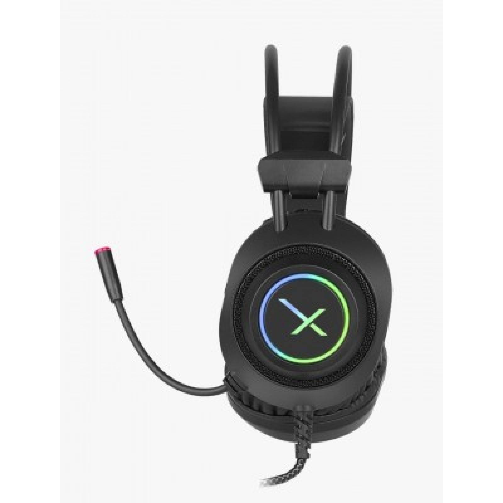 Diadema Gamer Xzeal XZ2015 RGB Led USB 3.5mm (XZHD205B)