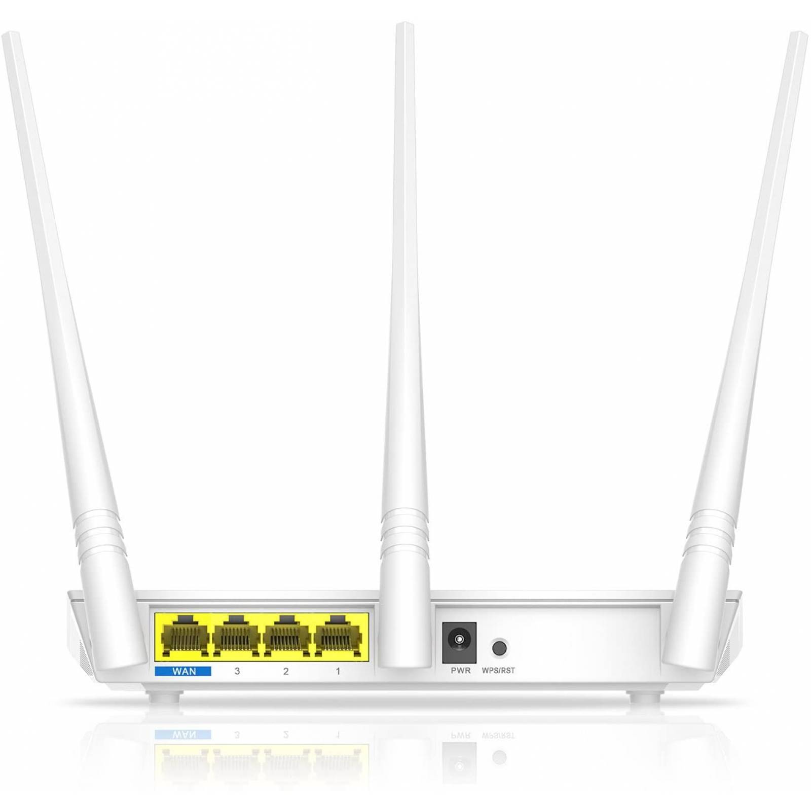 Router Repetidor Inalambrico Tenda N300 F3, 3 En 1, 3 Antenas 5dBi, QoS, Hasta 300Mbps, Color Blanco