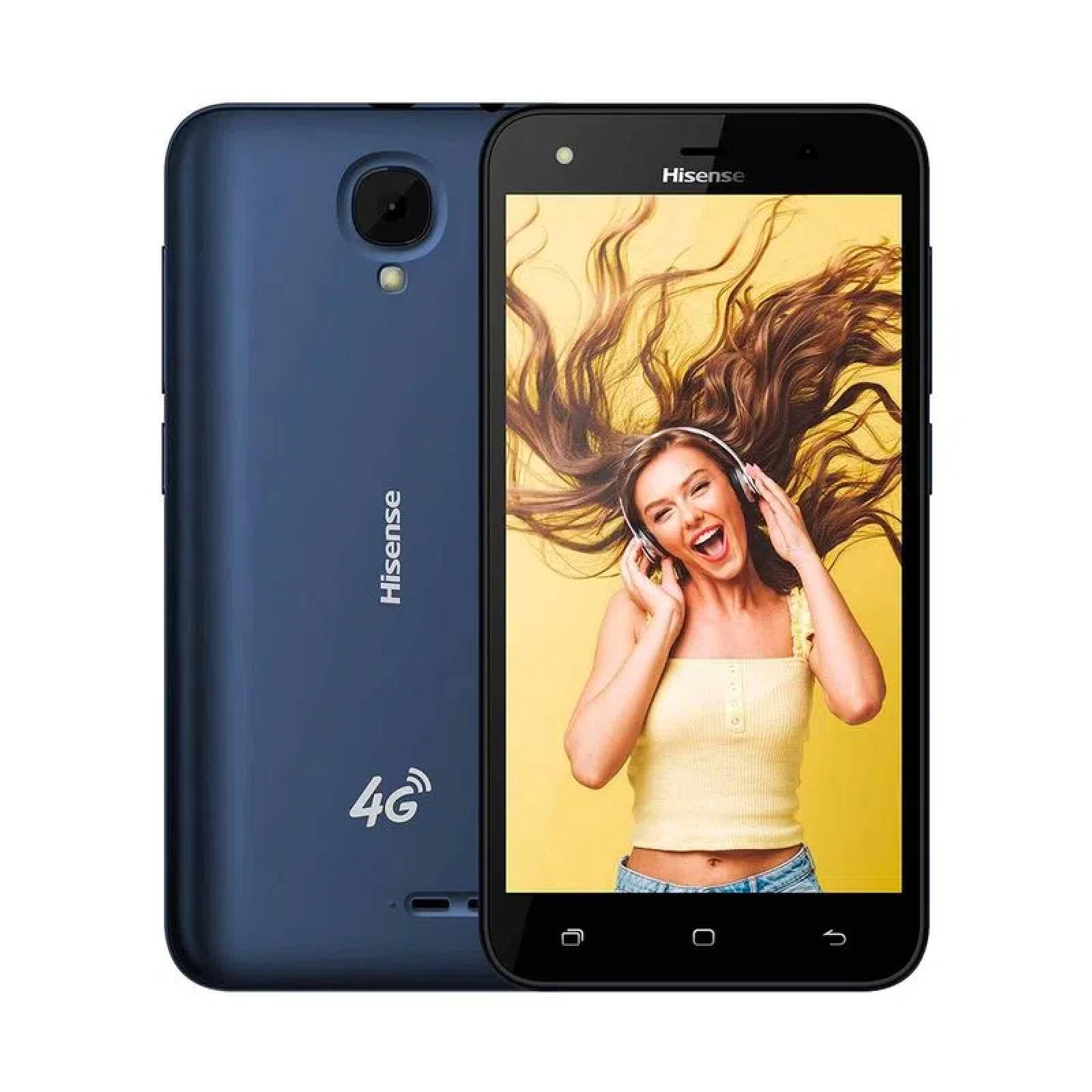 Smartphone Hisense U3 2021 5" 8GB/1GB Camara 5MP/2MP Quadcore Android 8 Color Azul