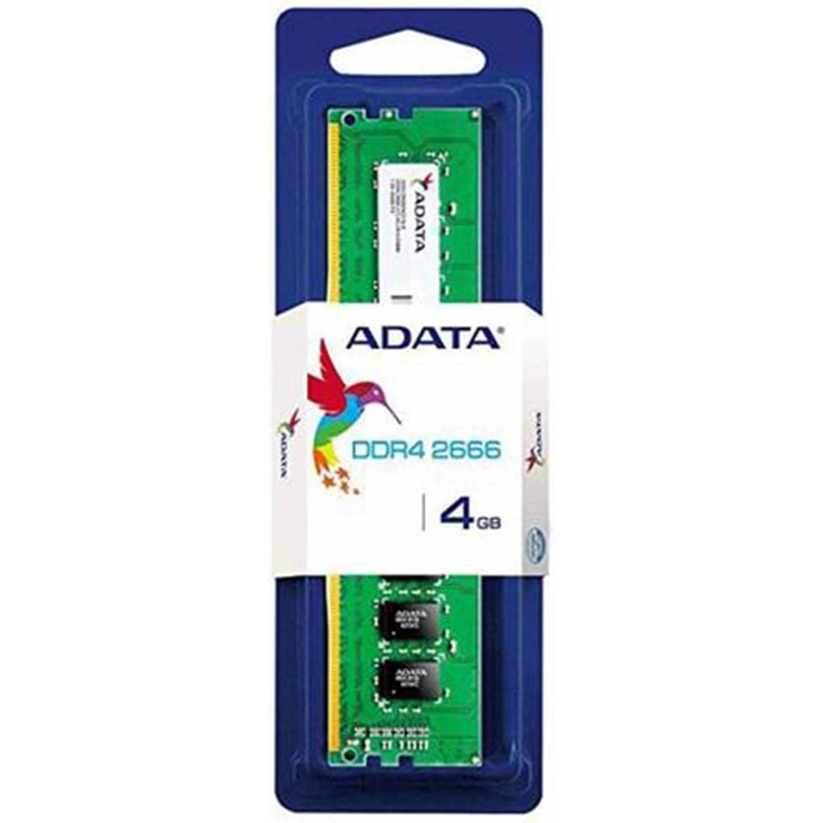 MEMORIA DDR4 ADATA 4GB 2666 MHz UDIMM (AD4U26664G19-SGN)