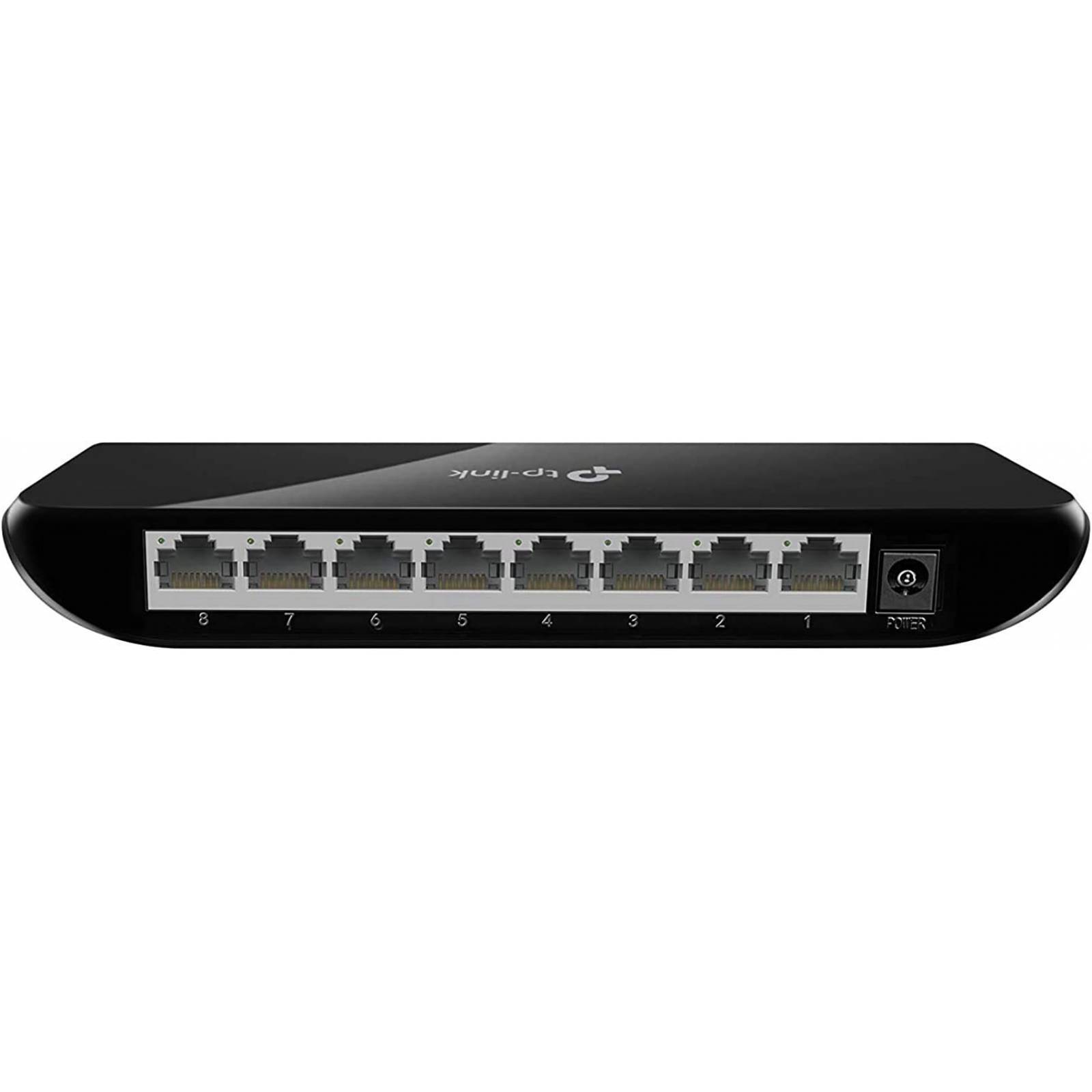Switch TP-LINK TL-SG1008D, 8 puertos, Gigabit Ethernet, 10/100/1000 Mbps, No administrado