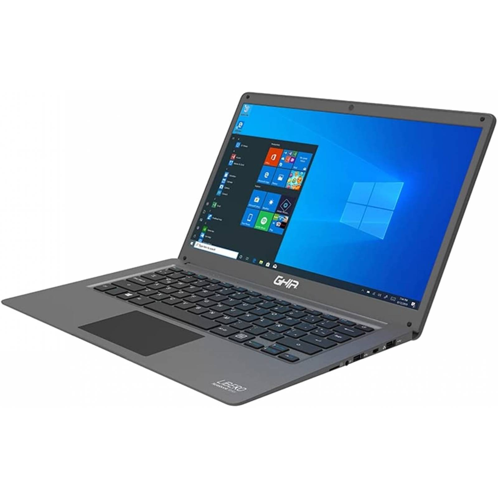 GHIA Notebook Libero LH414CP. Pantalla 14.1 Pulgadas HD, Procesador Celeron N4020. 4GB RAM LPDDR4, Memoria 128GB EMMC, Sistema operativo Windows