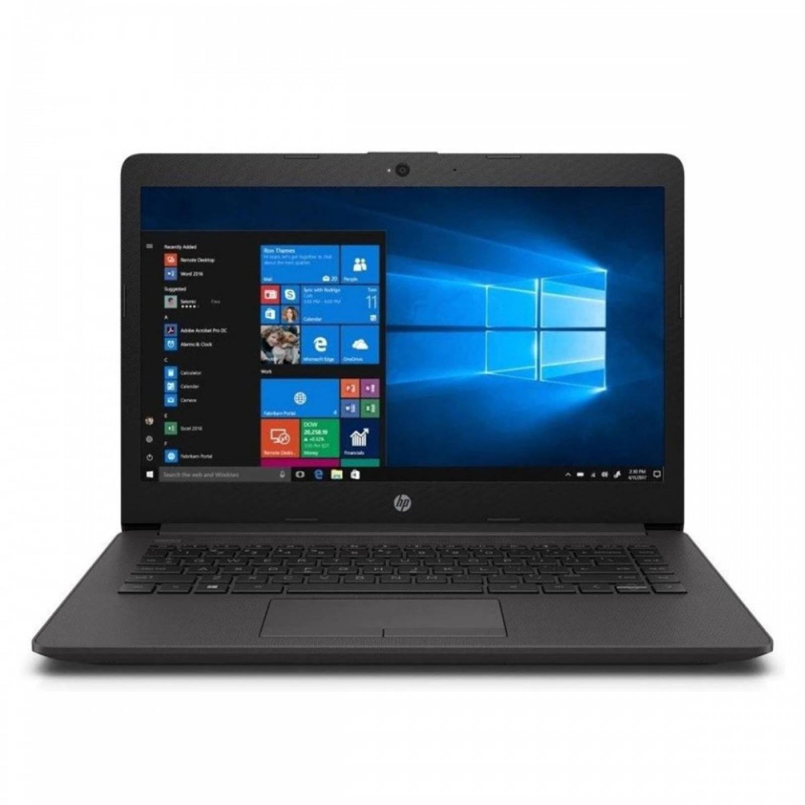 Laptop HP 245 G8 14" AMD R5 5500U Disco duro 256 GB SSD Ram 8 GB Windows 10 Pro Color Plata