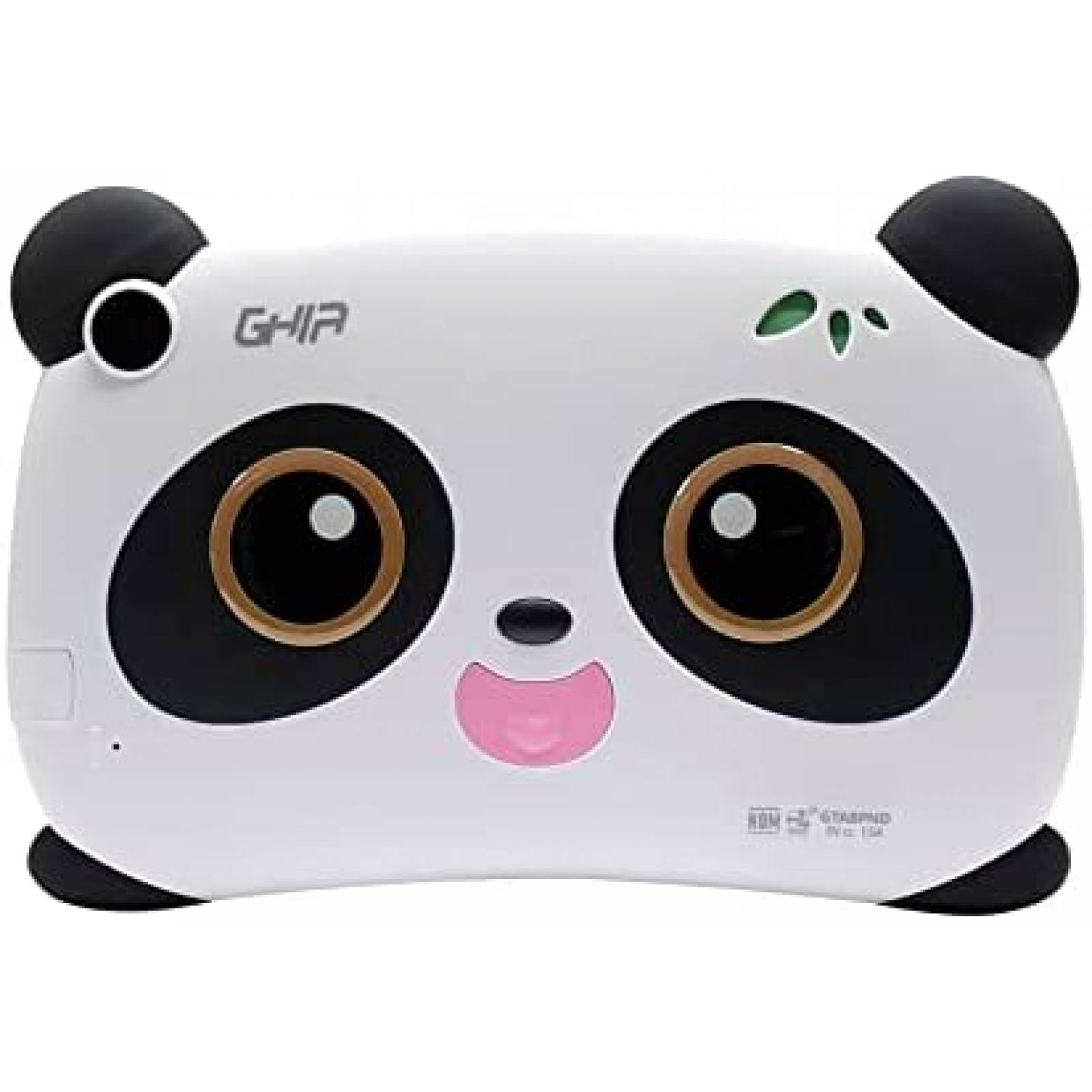 TABLET GHIA PANDA 7 PULGADAS/A133 QUADCORE/1GB/16GB/2CAM/WIFI/BLUETOOTH/2500MAH/ANDROID 11 GO EDITION / OJOS CAFES