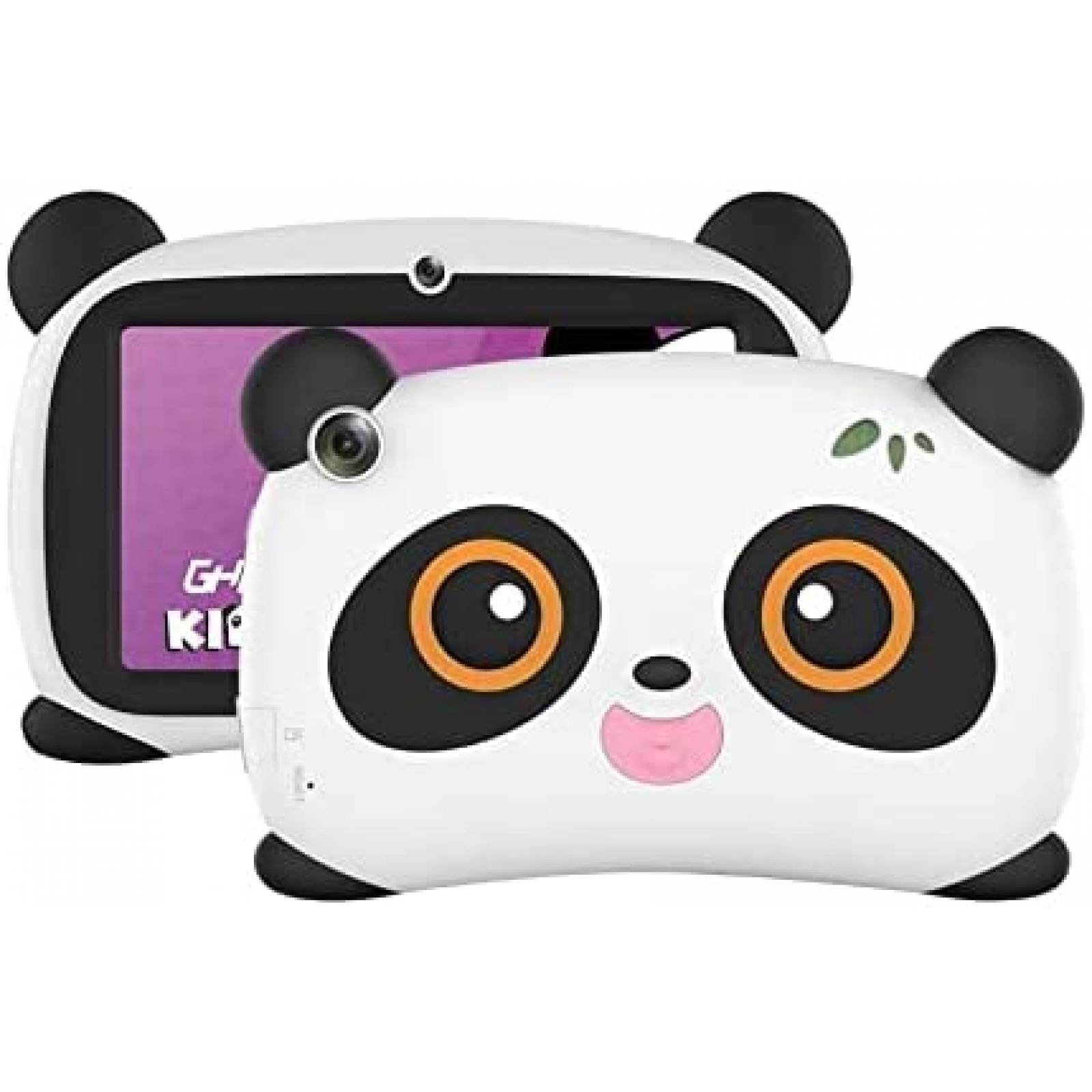 TABLET GHIA PANDA 7 PULGADAS/A133 QUADCORE/1GB/16GB/2CAM/WIFI/BLUETOOTH/2500MAH/ANDROID 11 GO EDITION / OJOS CAFES