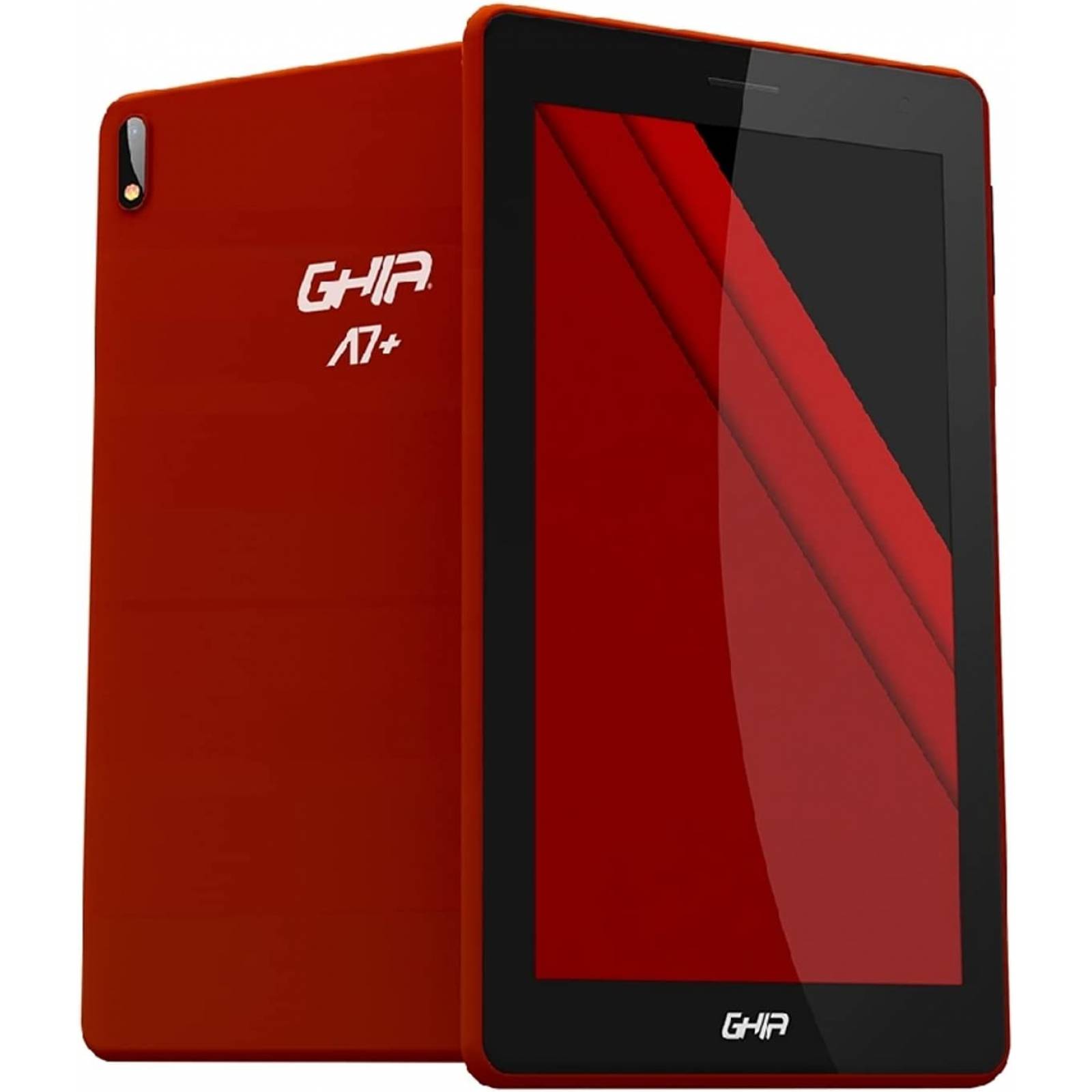 TABLET GHIA 7 A7 PLUS/A100 QUADCORE /2GB RAM/16GB /2CAM/WIFI/BLUETOOTH/2500MAH/ANDROID 10 /ROJA