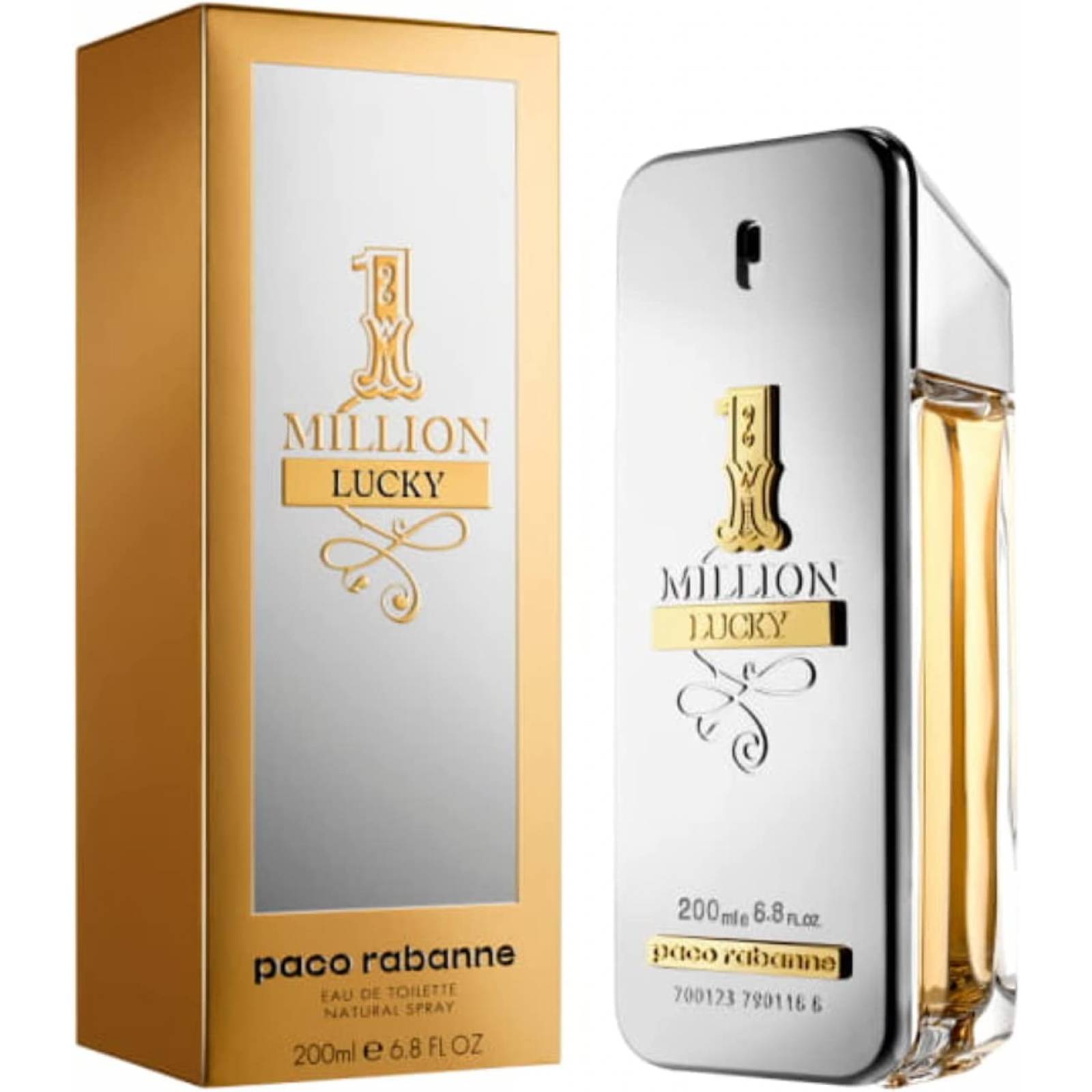 Paco Rabanne One Million Lucky Eau de toilette,200 ml